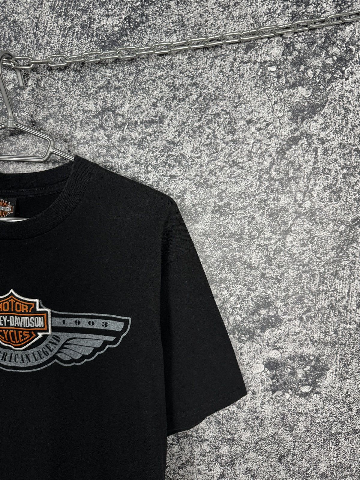Harley Davidson Harley Davidson American Legend Moto T-Shirt Vintage Size M Size US M / EU 48-50 / 2 - 3 Thumbnail