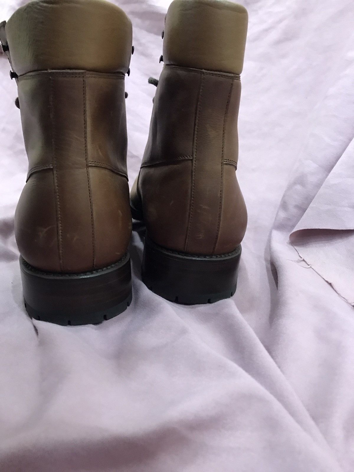 Other LAMBSKIN SHOEPASSION BOOTS VEG TANNED OILY LEATHER Size US 8.5 / EU 41-42 - 15 Thumbnail