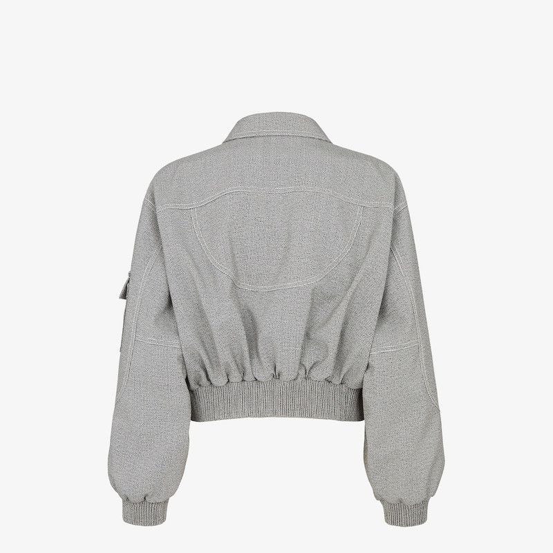 Fendi o1loc1c0426 Blouson in Grey Size M / US 6-8 / IT 42-44 - 2 Thumbnail