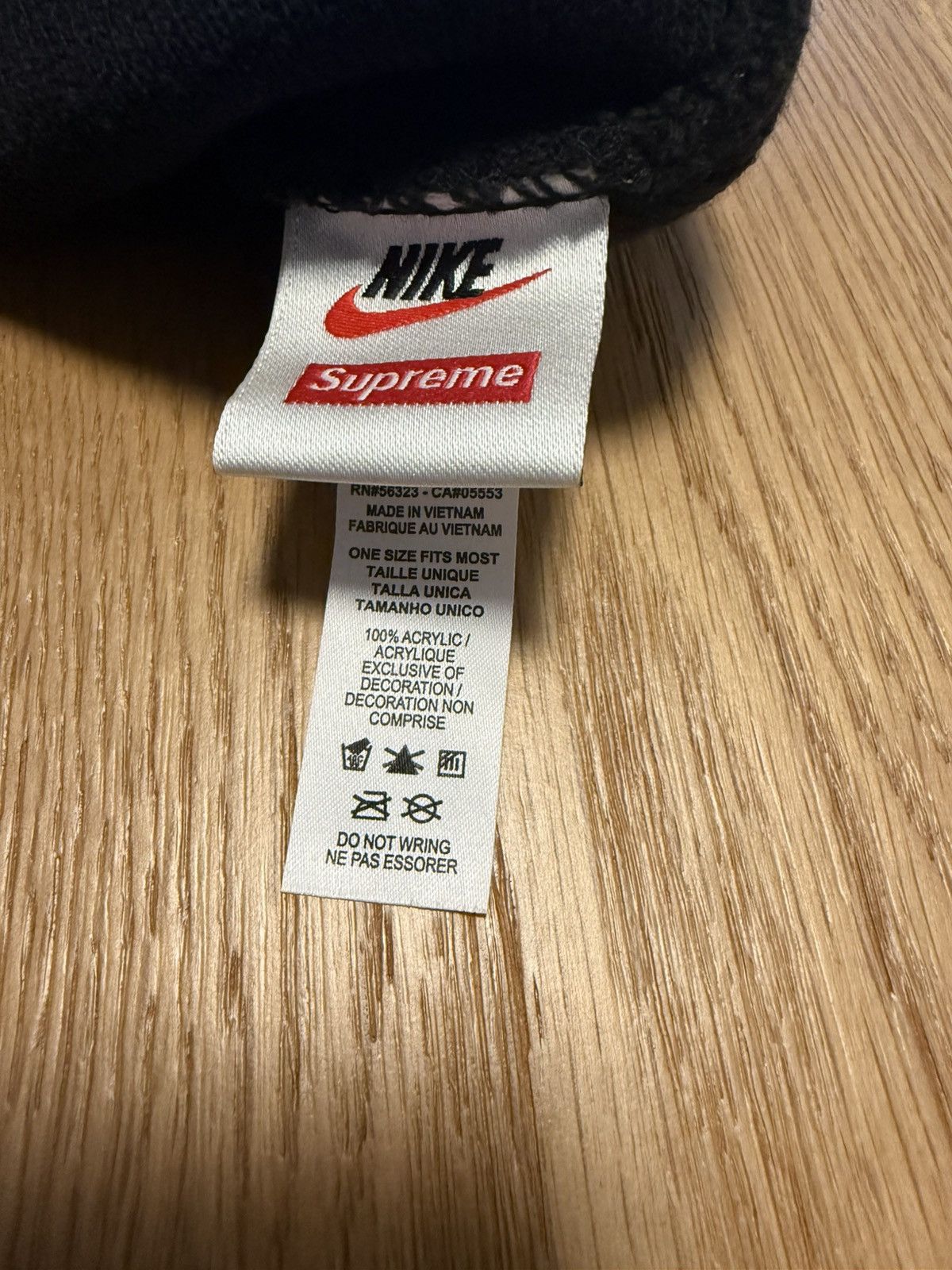 Nike × Supreme Supreme Nike Snakeskin Beanie Size ONE SIZE - 3 Thumbnail