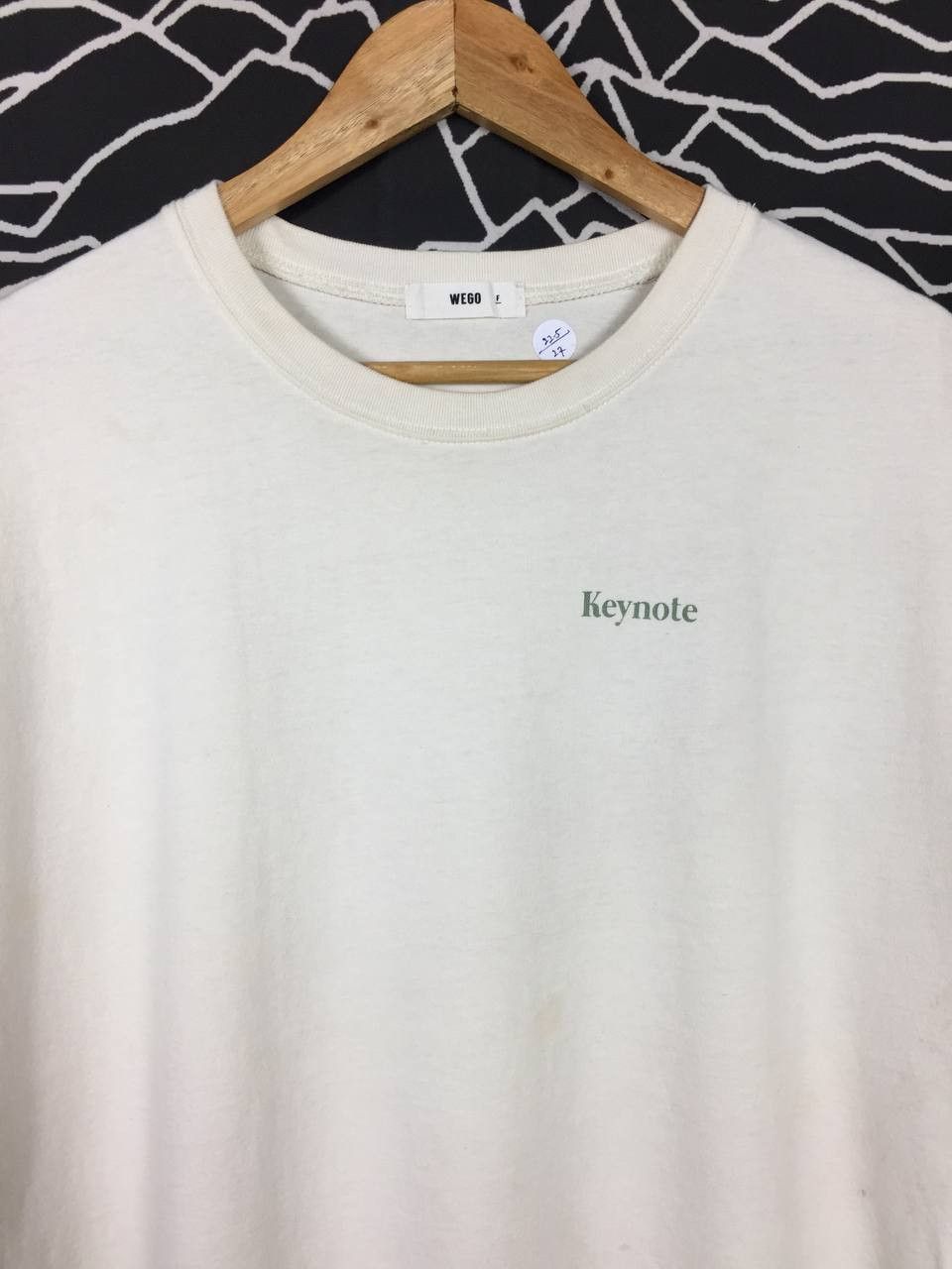 Japanese Brand × Vintage WEGO Keynote Deeds Not Words Quote Statement Tee Size US L / EU 52-54 / 3 - 5 Thumbnail