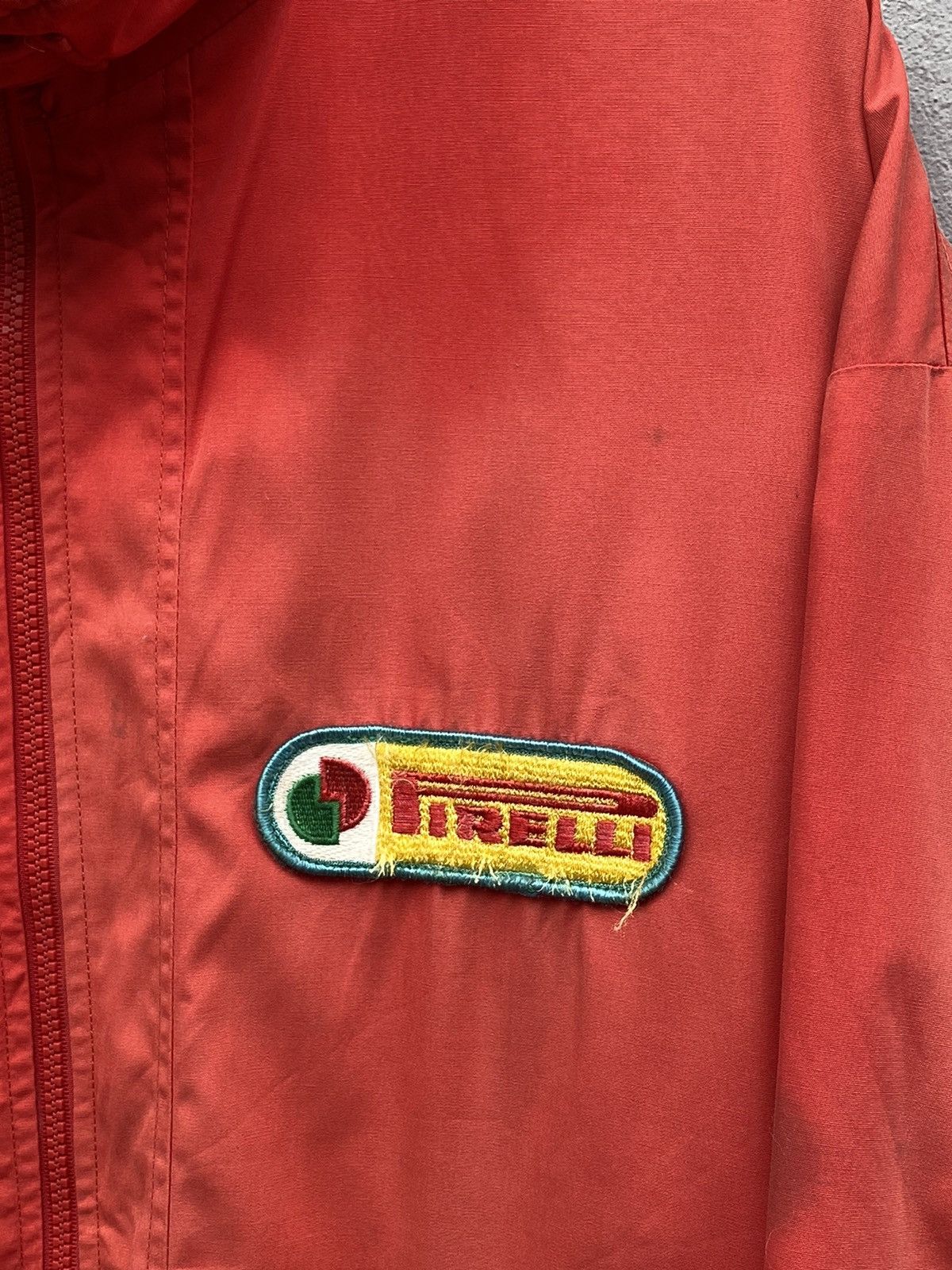 Pirelli Vintage Sunfaded OG 1980’s PIRELLI Patches USA Jacket USA Size US L / EU 52-54 / 3 - 4 Thumbnail