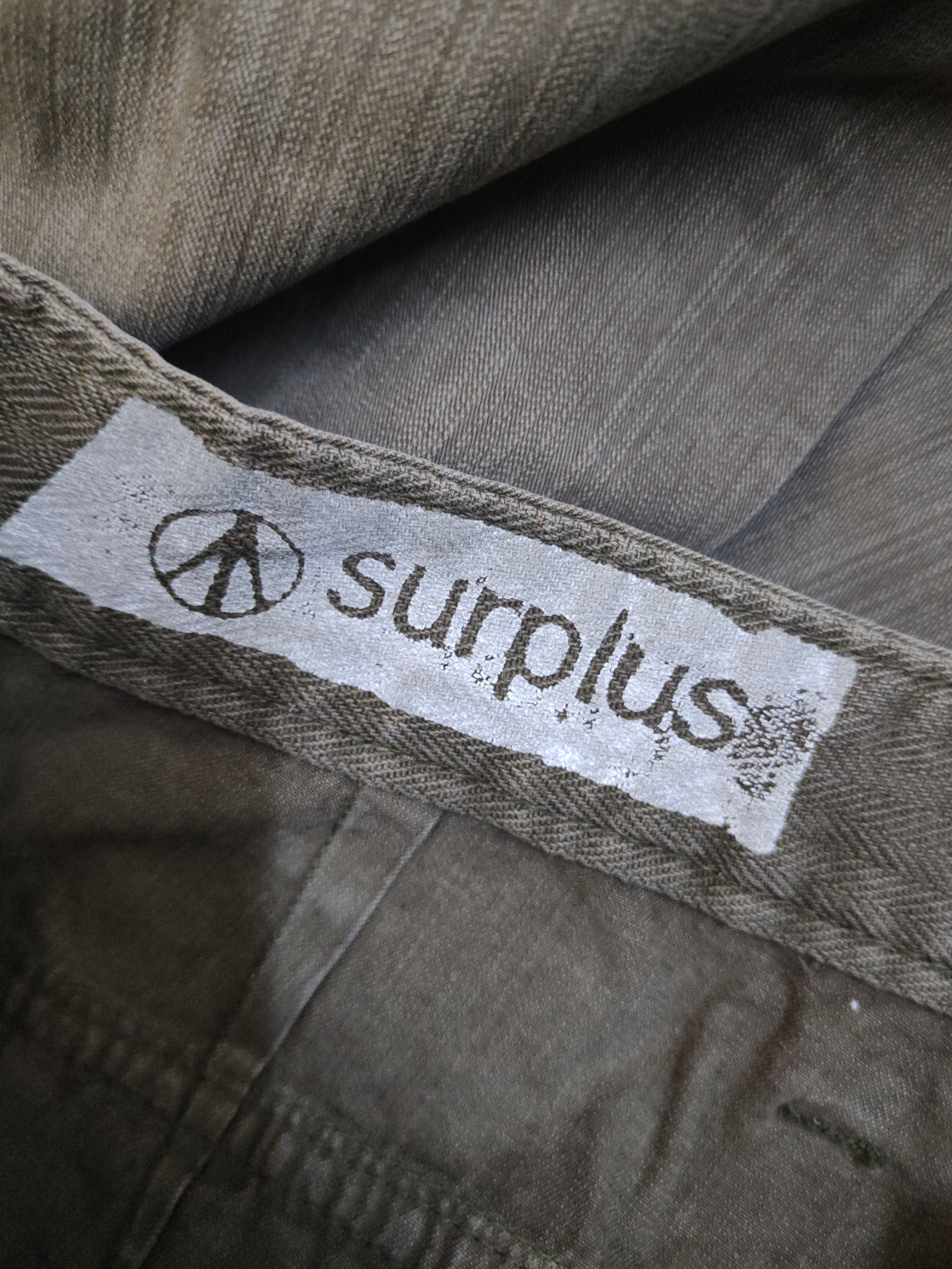 Surplus Research DL Surplus Brown Multipocket Cargo Pants #46-001 Size US 30 / EU 46 - 15 Thumbnail