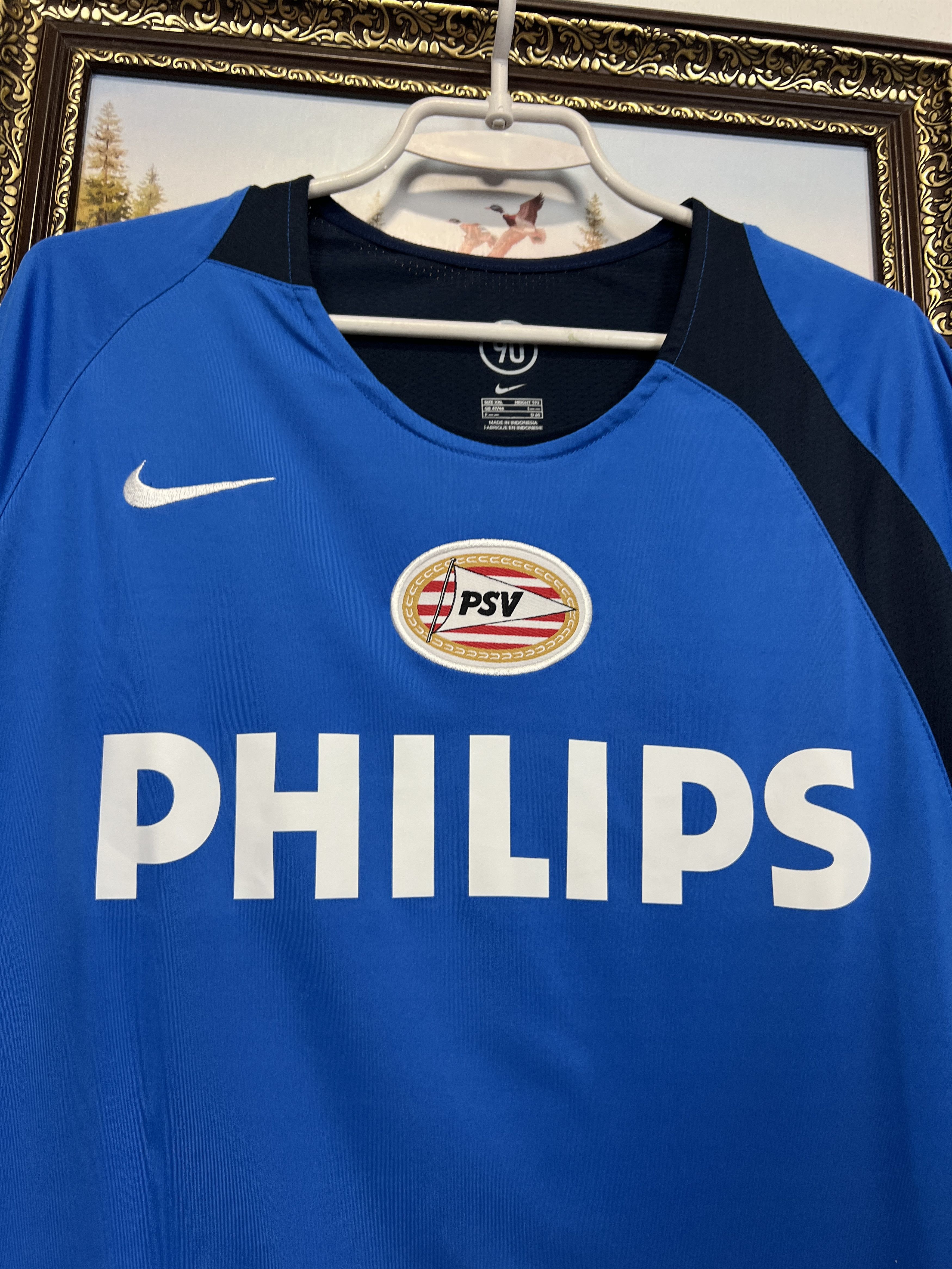 Nike PSV Eindhoven Football Train Shirt Soccer Rare Jersey Size US XXL / EU 58 / 5 - 3 Thumbnail
