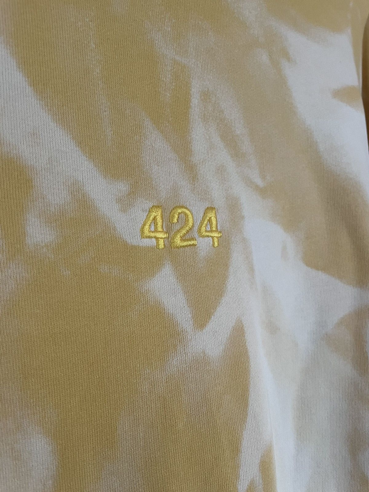 424 424 on Fairfax X ARMES bleached tye dye logo hoodie Size US XL / EU 56 / 4 - 4 Thumbnail