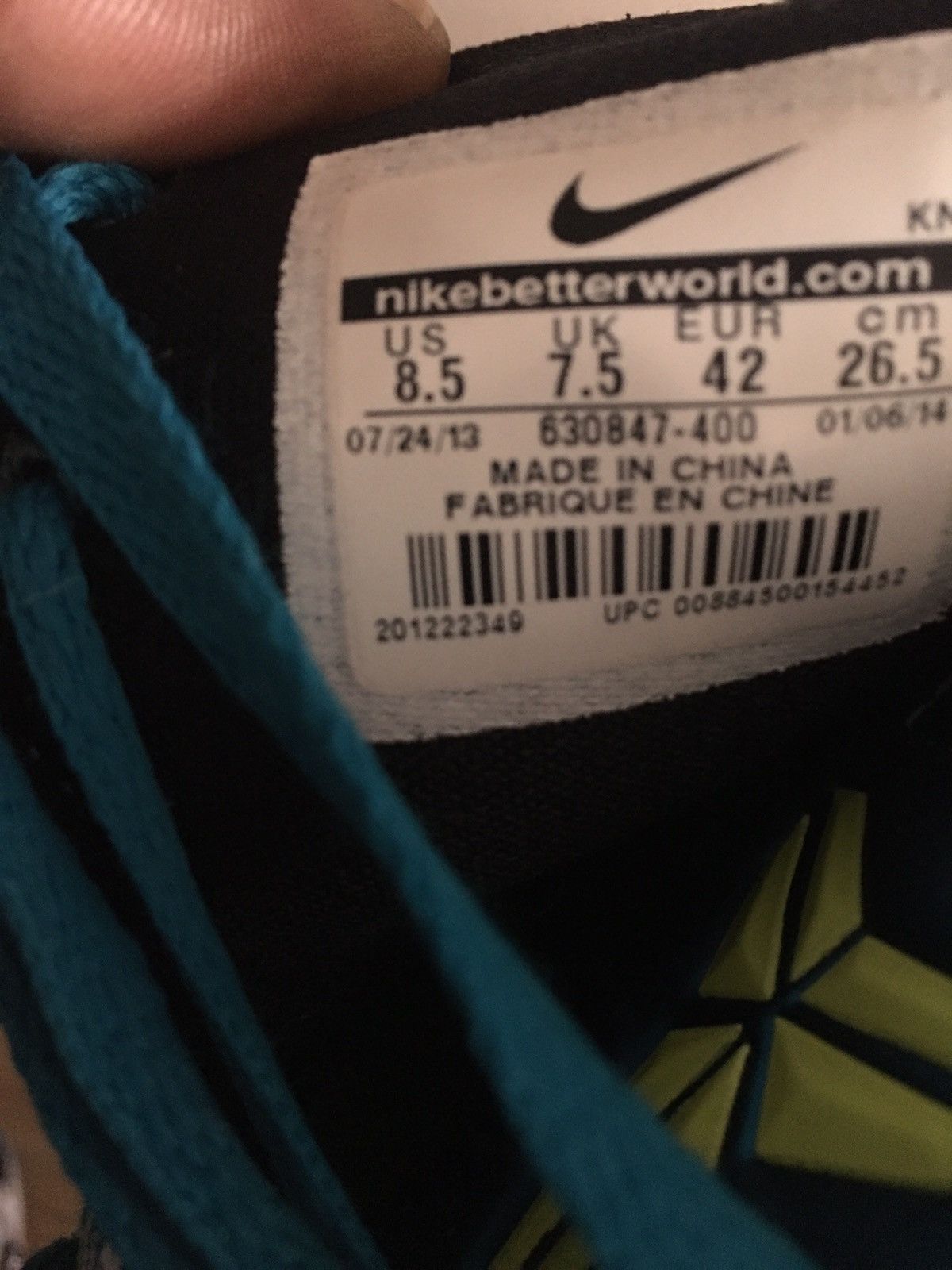 Nike Nike Kobe Elite 9 Size US 8.5 / EU 41-42 - 6 Thumbnail