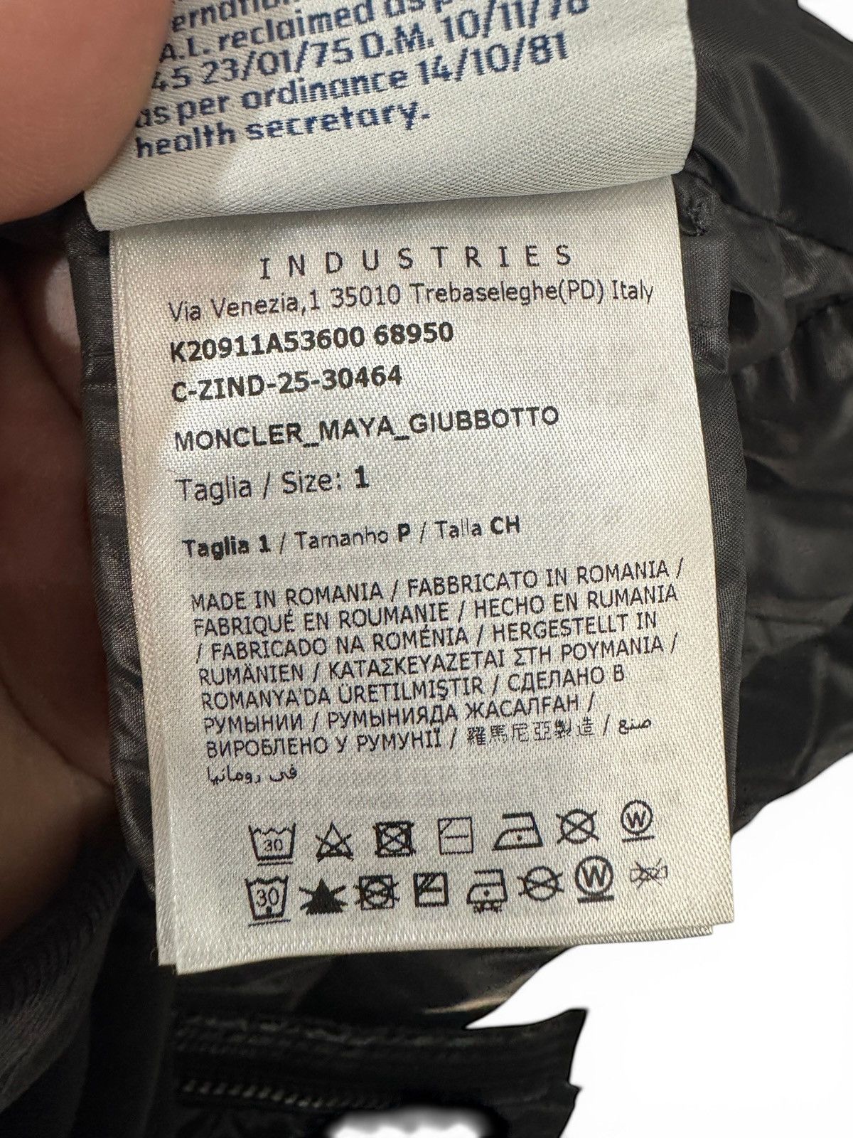 Moncler Moncler Black Maya Jacket Size US S / EU 44-46 / 1 - 6 Thumbnail