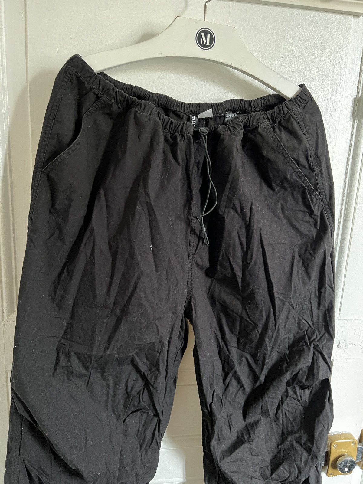 Japanese Brand Y2K Parachute Pants Joggers Nylon diesel Oakley carhartt Size US 34 / EU 50 - 2 Thumbnail