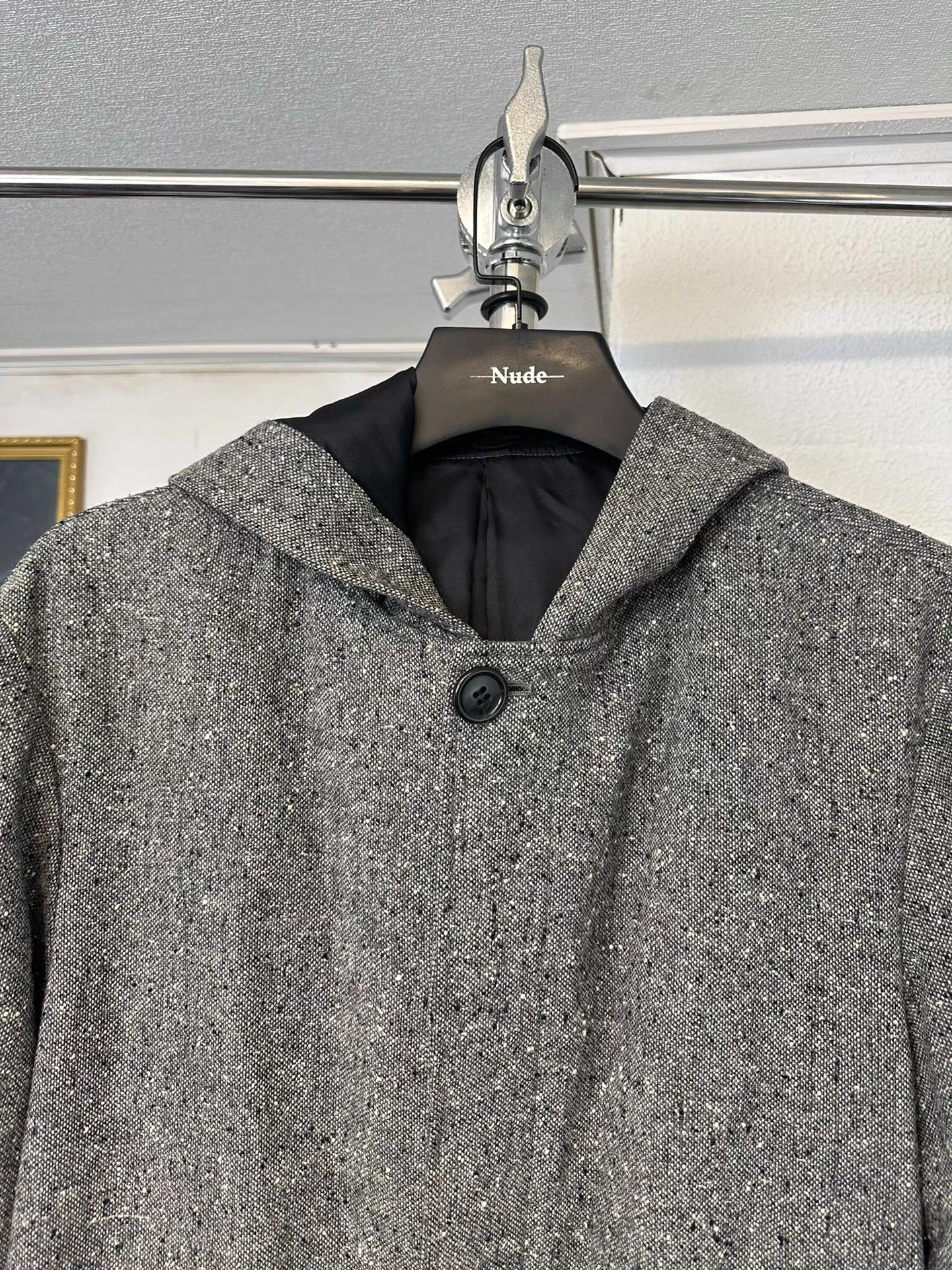 Yohji Yamamoto Yohji Yamamoto Snowflake Knit Trench Coat K20 Size US L / EU 52-54 / 3 - 3 Thumbnail