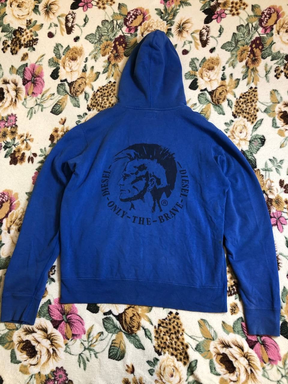 Diesel Vintage Diesel Big Double logo Y2K Hoodie Size US XL / EU 56 / 4 - 22 Thumbnail