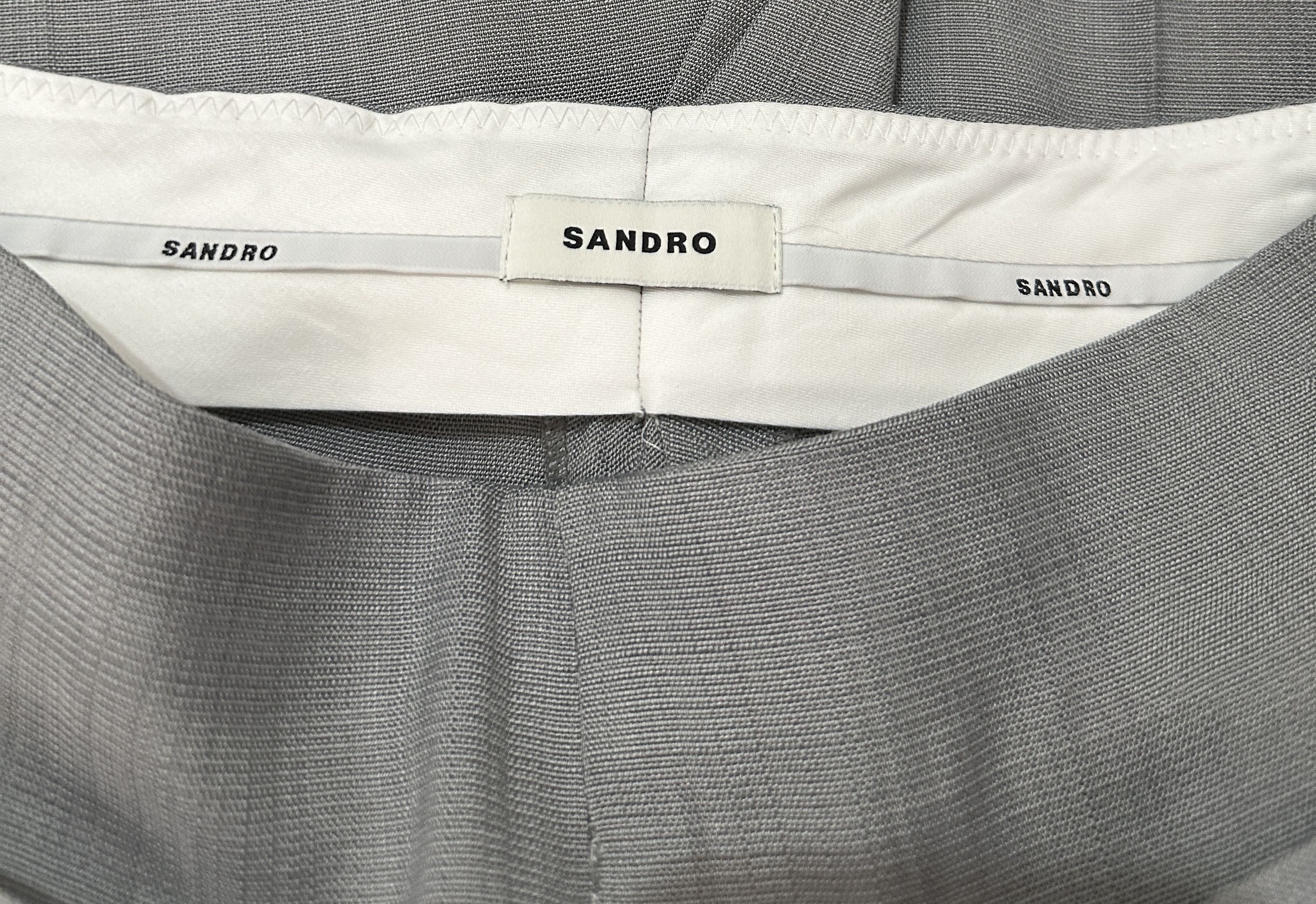Sandro Grey pants Size 27" / US 4 / IT 40 - 6 Thumbnail