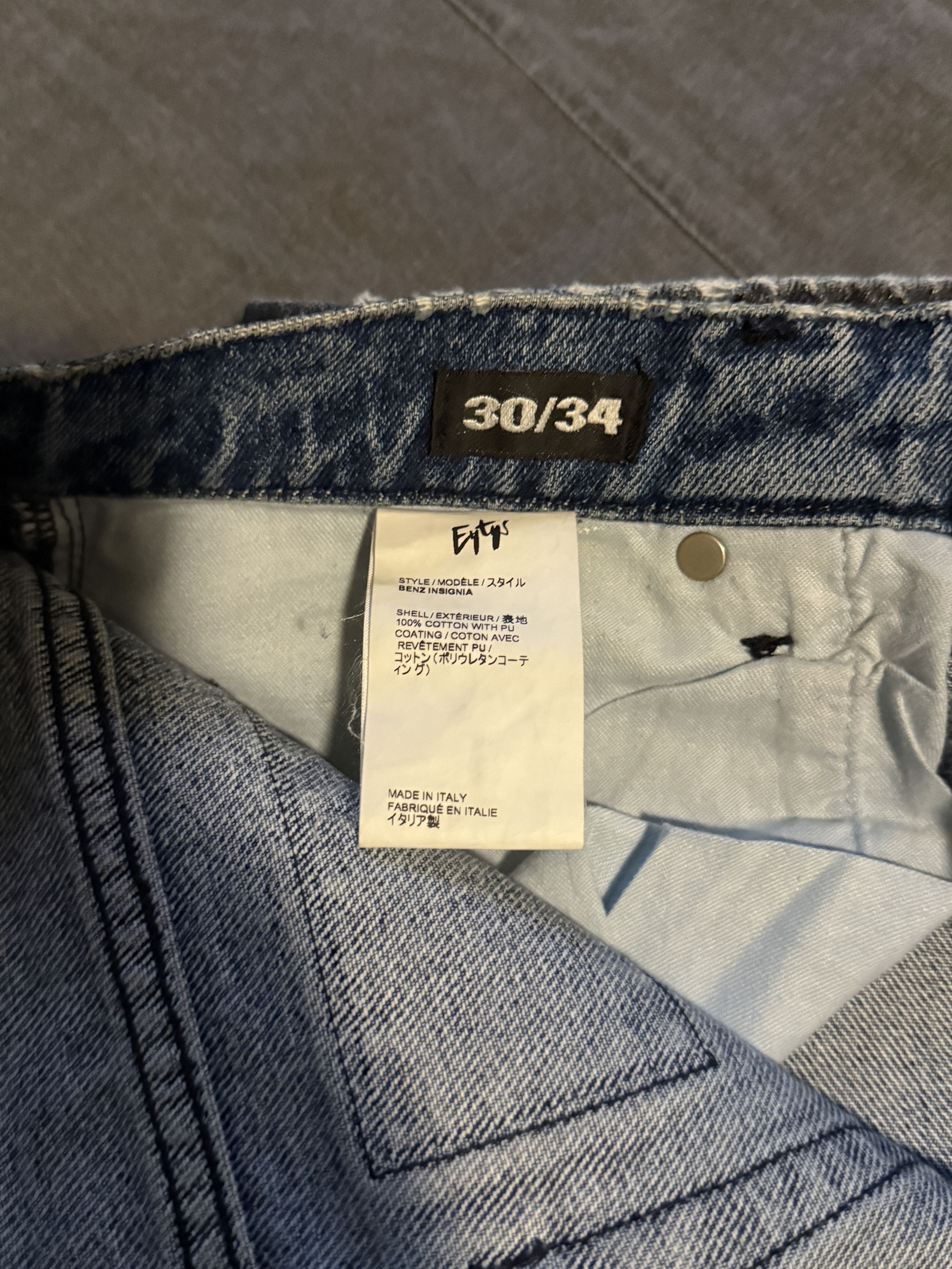 Eytys Eytys Waxed Navy Benz Jeans Size US 30 / EU 46 - 3 Thumbnail