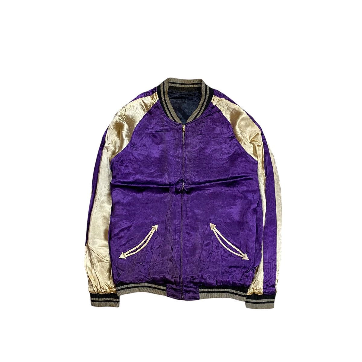 Tailor Toyo Miyamusubi Phoenix Embroidery Sukajan Reversible Jacket Size US XL / EU 56 / 4 - 8 Thumbnail