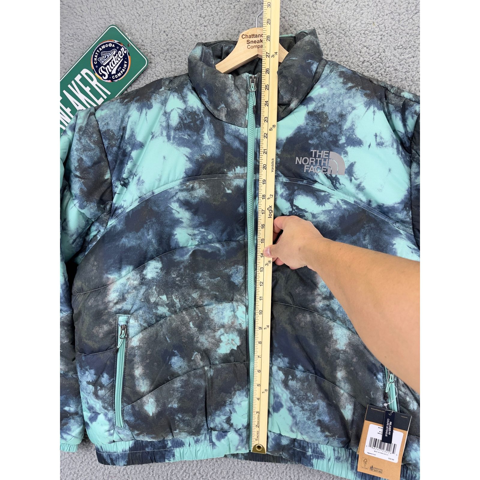 The North Face The North Face 2000 2k Puffer Jacket Mens XL Tie Dye Blue Size US XL / EU 56 / 4 - 3 Thumbnail