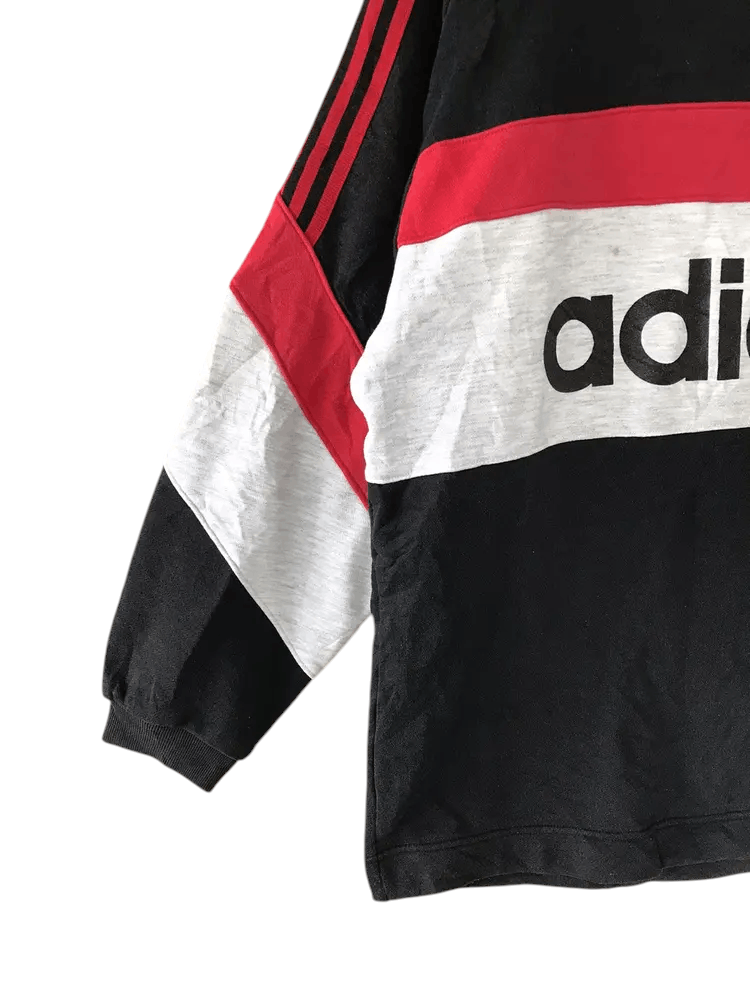Adidas Vintage 90's Adidas Sweatshirts Size US L / EU 52-54 / 3 - 5 Thumbnail
