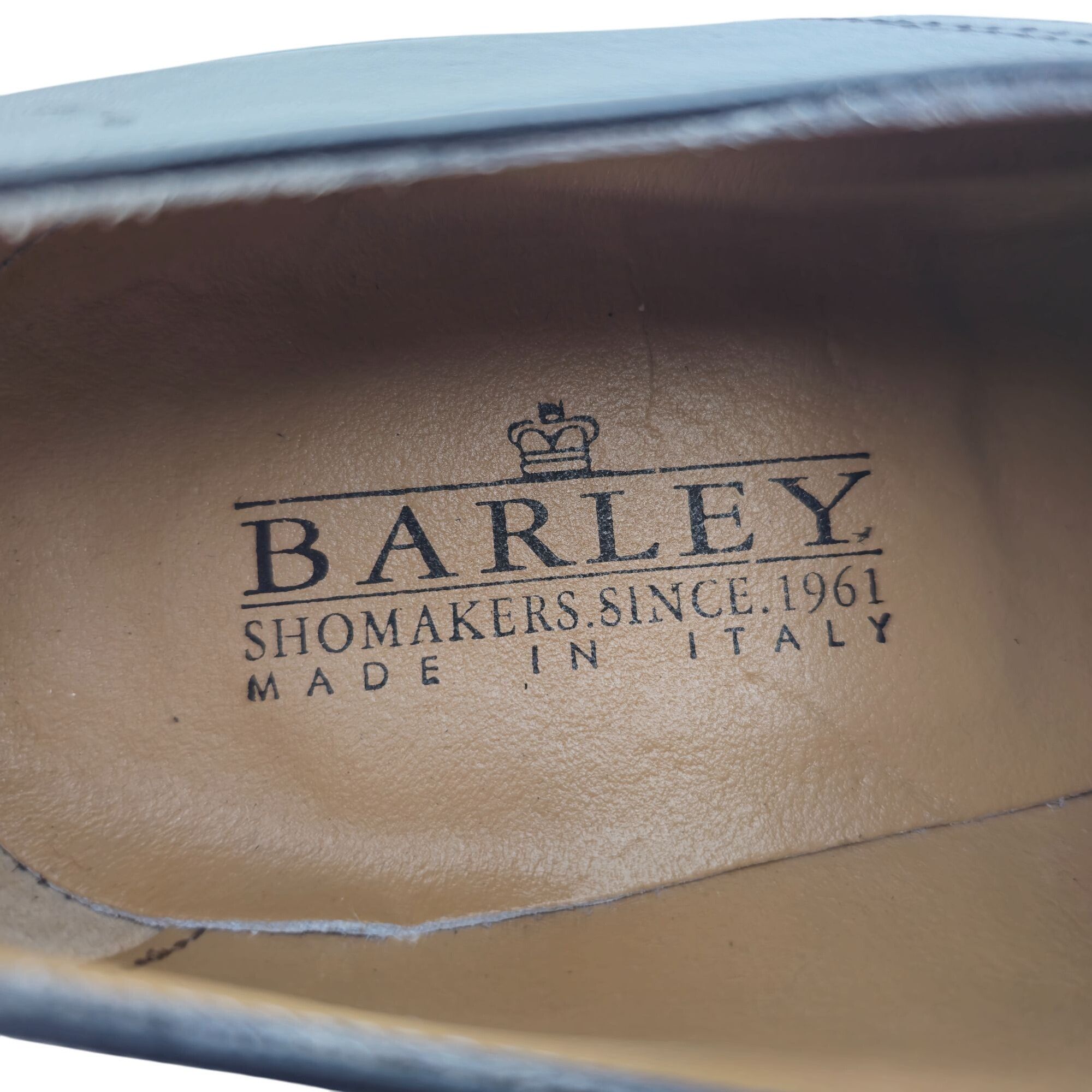 Other New Italian Barley Shoemakers Men's Size 11 44 Black Leather Size US 11 / EU 44 - 11 Thumbnail