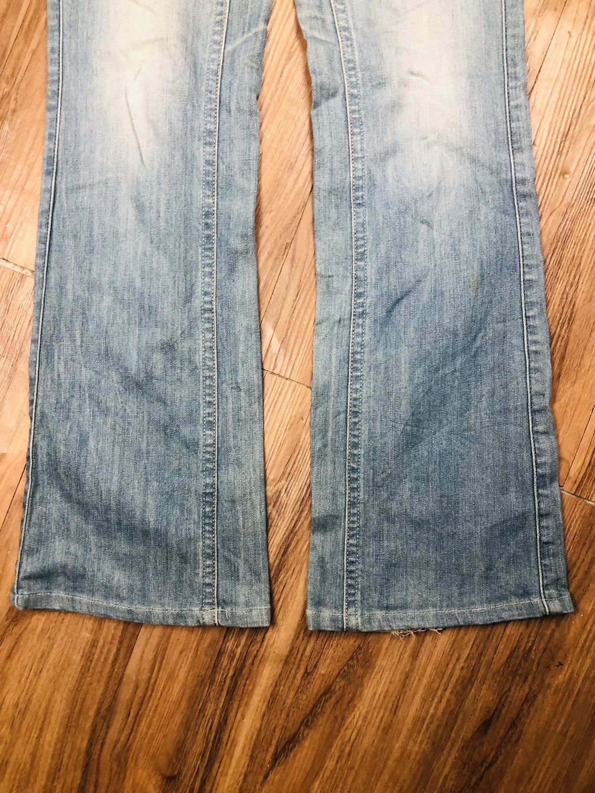 Edwin SOMETHING by EDWIN Women's Bootcut Denim Jeans (40) Size 30" / US 8 / IT 44 - 4 Thumbnail