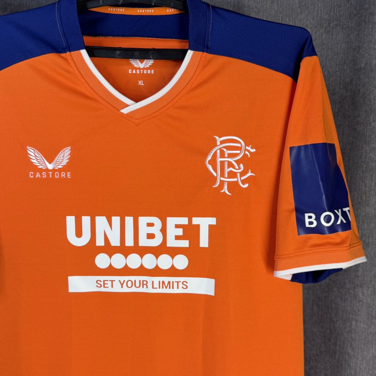 Castore Castore Glasgow Rangers 2022/23 Shirt Soccer Jersey Size XL Size US XL / EU 56 / 4 - 3 Thumbnail
