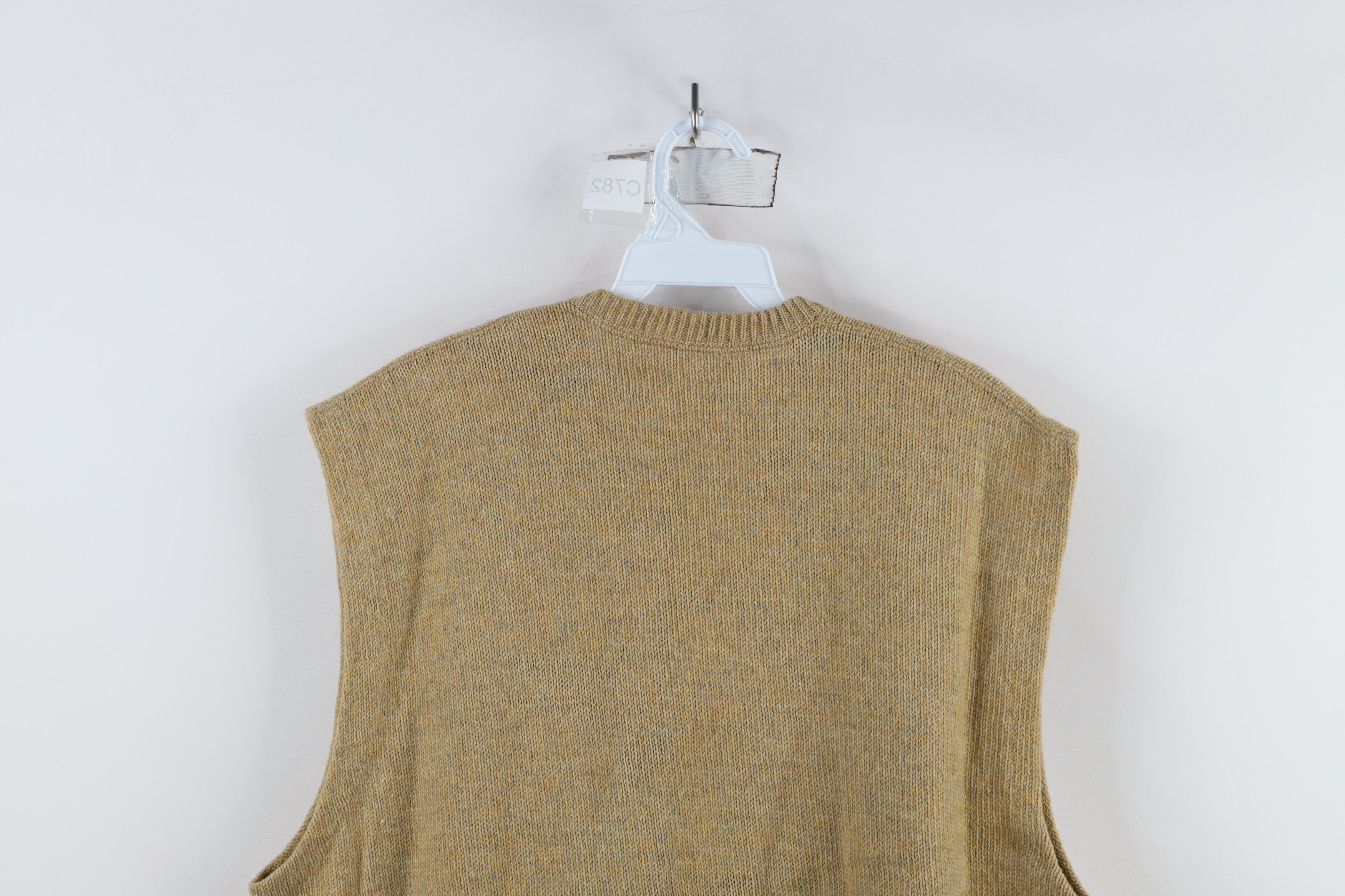 Vintage Vintage 50s 60s Streetwear Rainbow Fleck Knit Sweater Vest Size US XL / EU 56 / 4 - 6 Thumbnail