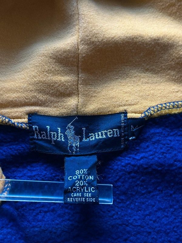 Polo Ralph Lauren Ralph Lauren Sz M Vintage 90s 80s Hoodie Rare Small Pony Size US M / EU 48-50 / 2 - 4 Thumbnail