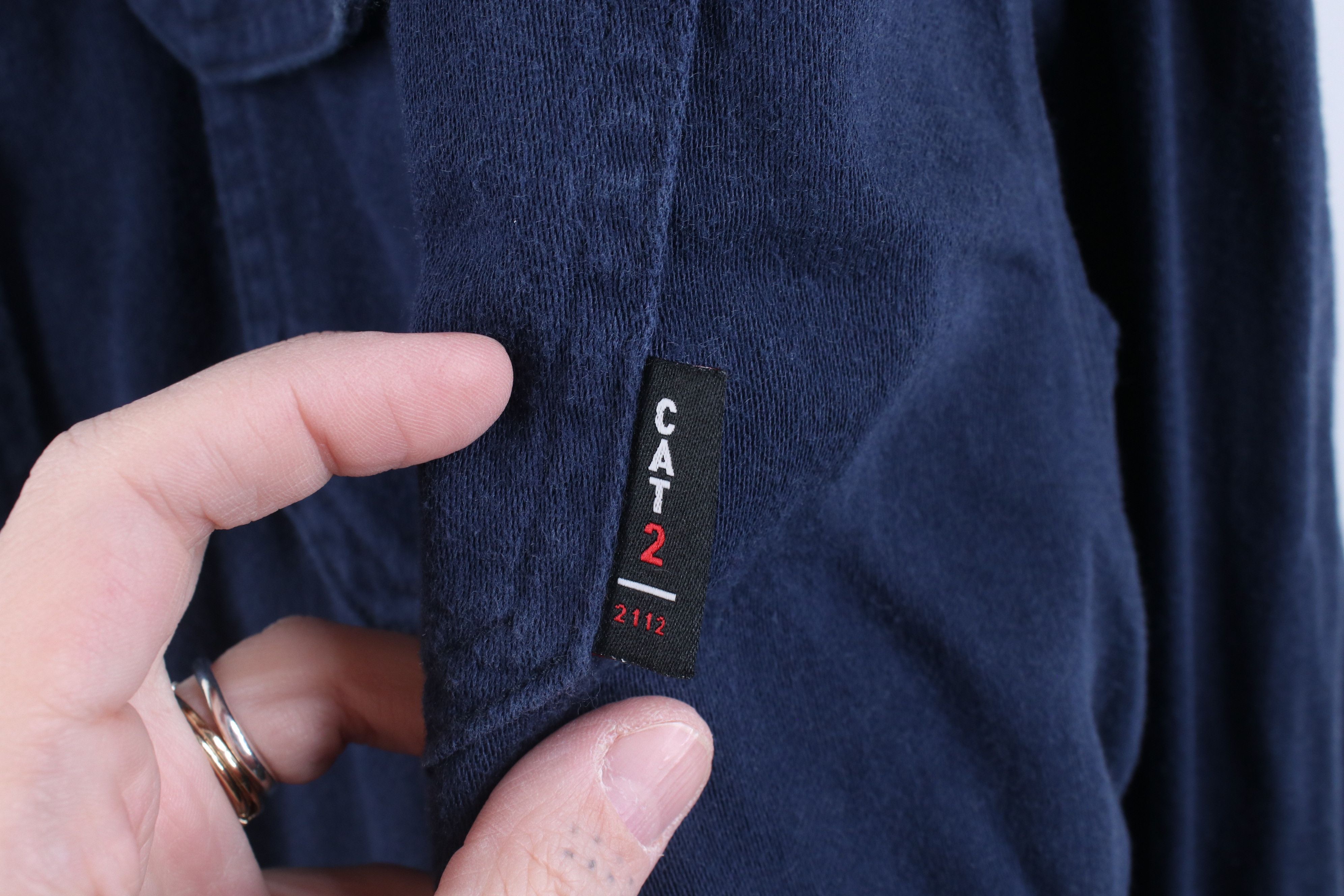 Ariat Ariat FR Fire Flame Resistant Flannel Button Shirt Workwear Size US XXL / EU 58 / 5 - 4 Thumbnail