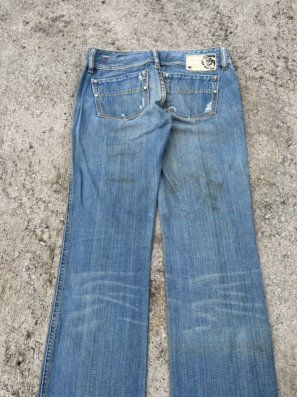 Diesel Diesel Industry Reckfly Denim Jeans Rare Pocket Size 29" - 11 Thumbnail