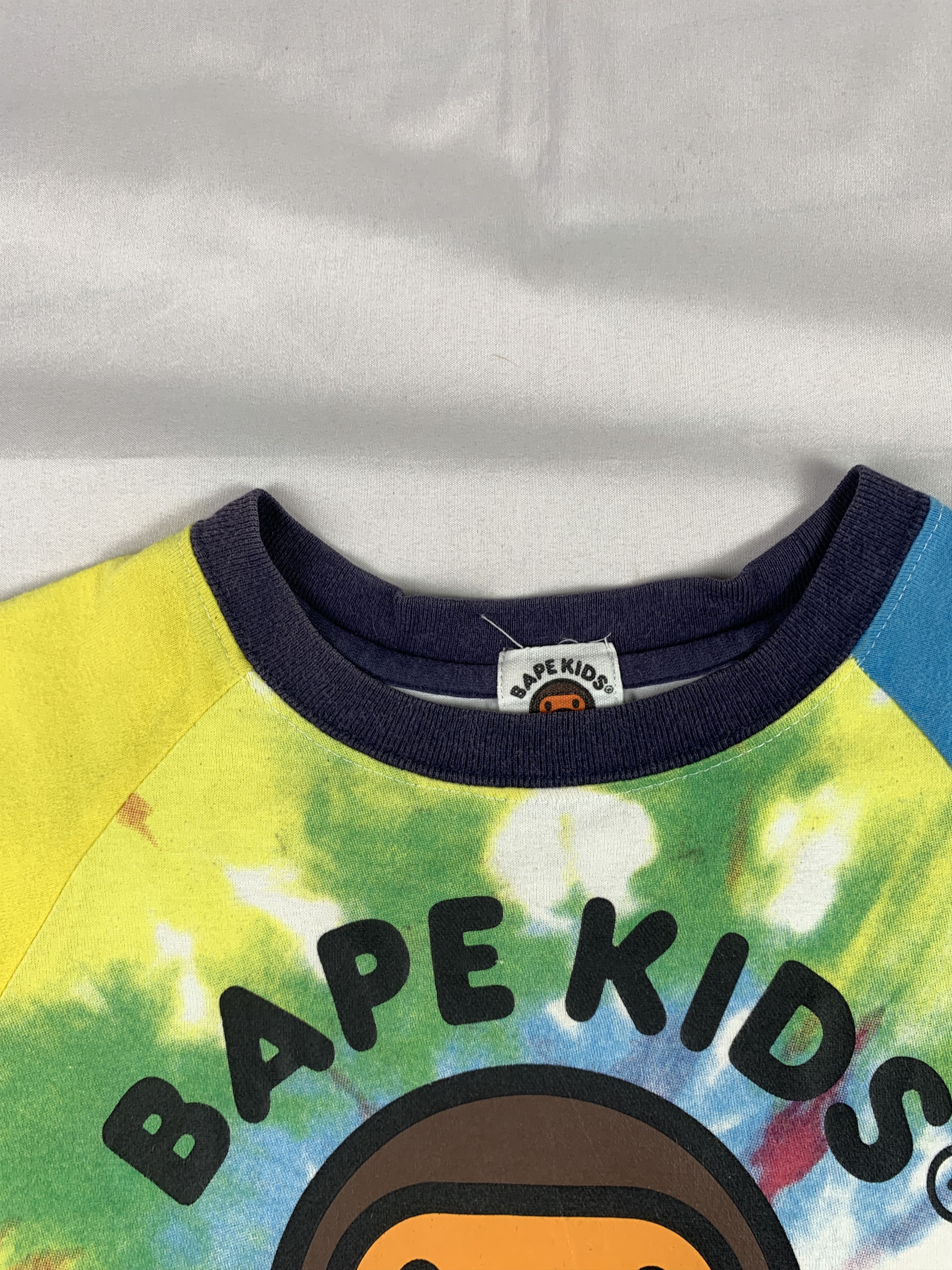 Bape A Bathing Ape Tie-Dye Baby Tee (XS) Size XS / US 0-2 / IT 36-38 - 6 Thumbnail