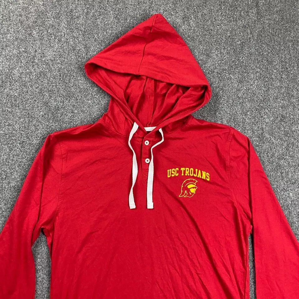 Other USC Trojans Hoodie Mens Medium Henley Lightweight Adults Size US M / EU 48-50 / 2 - 2 Thumbnail