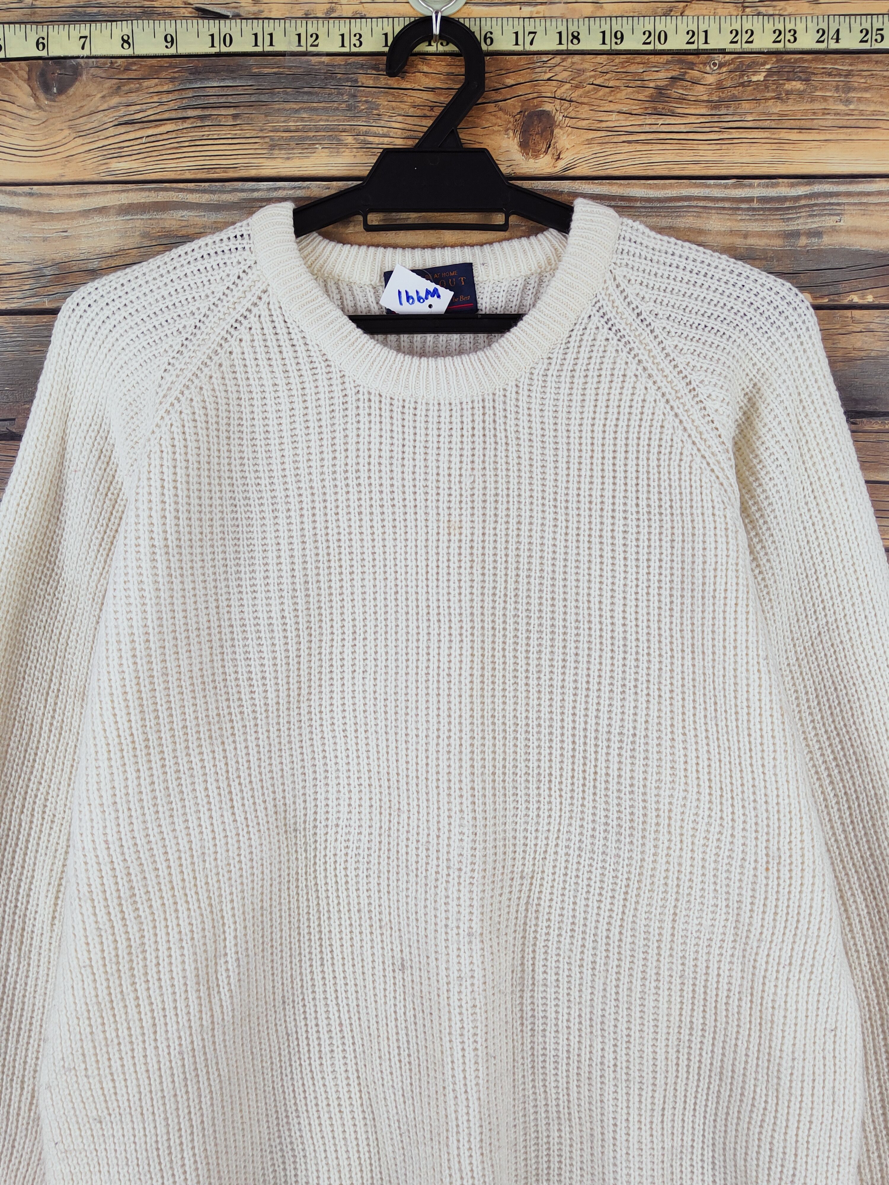 Japanese Brand Sold Out Ivory Knitwear Sweatshirts #W991 Size M / US 6-8 / IT 42-44 - 2 Thumbnail