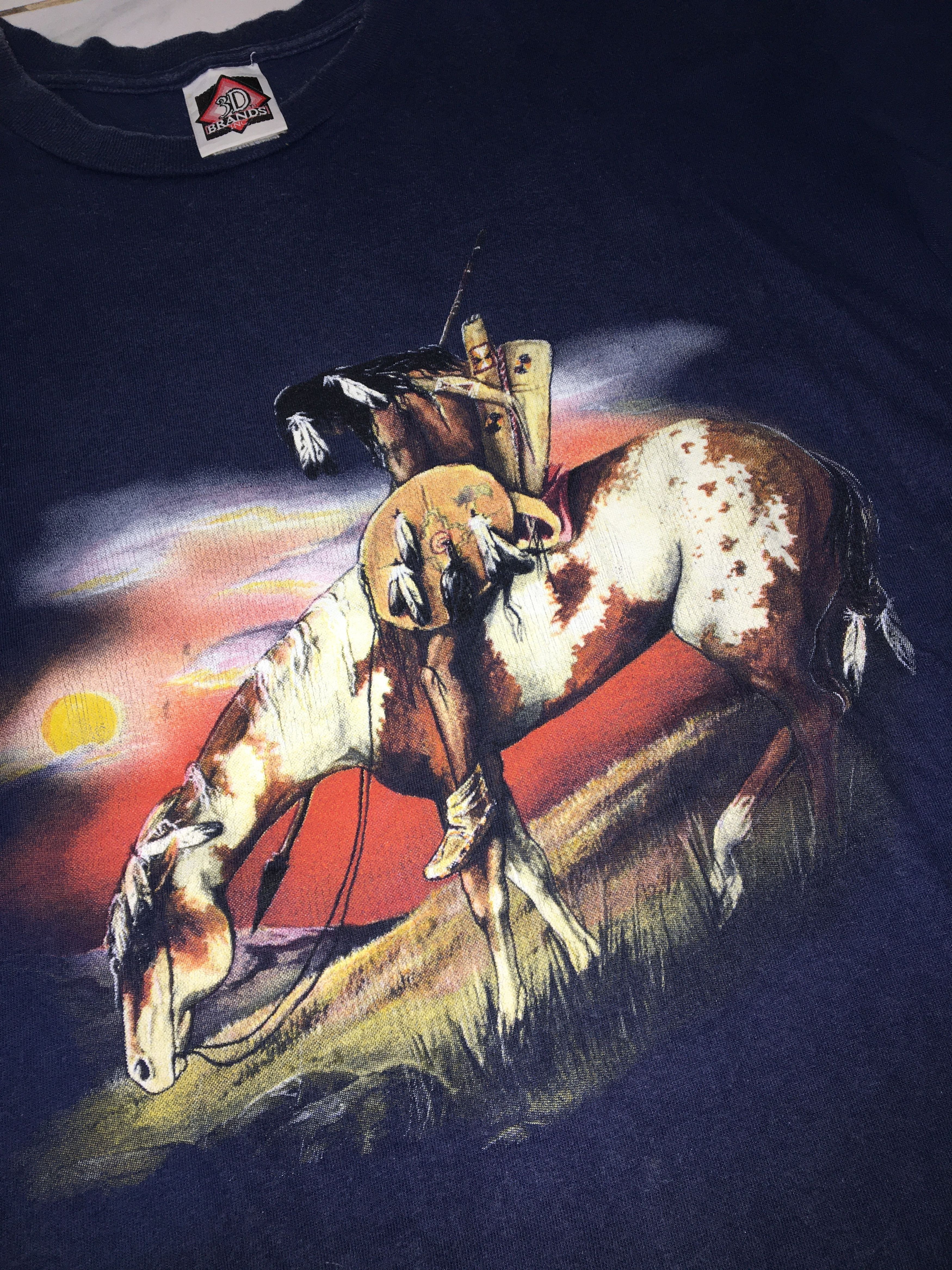 The Mountain Vintage 3D The Mountain Indian Tshirt Size US XL / EU 56 / 4 - 3 Thumbnail