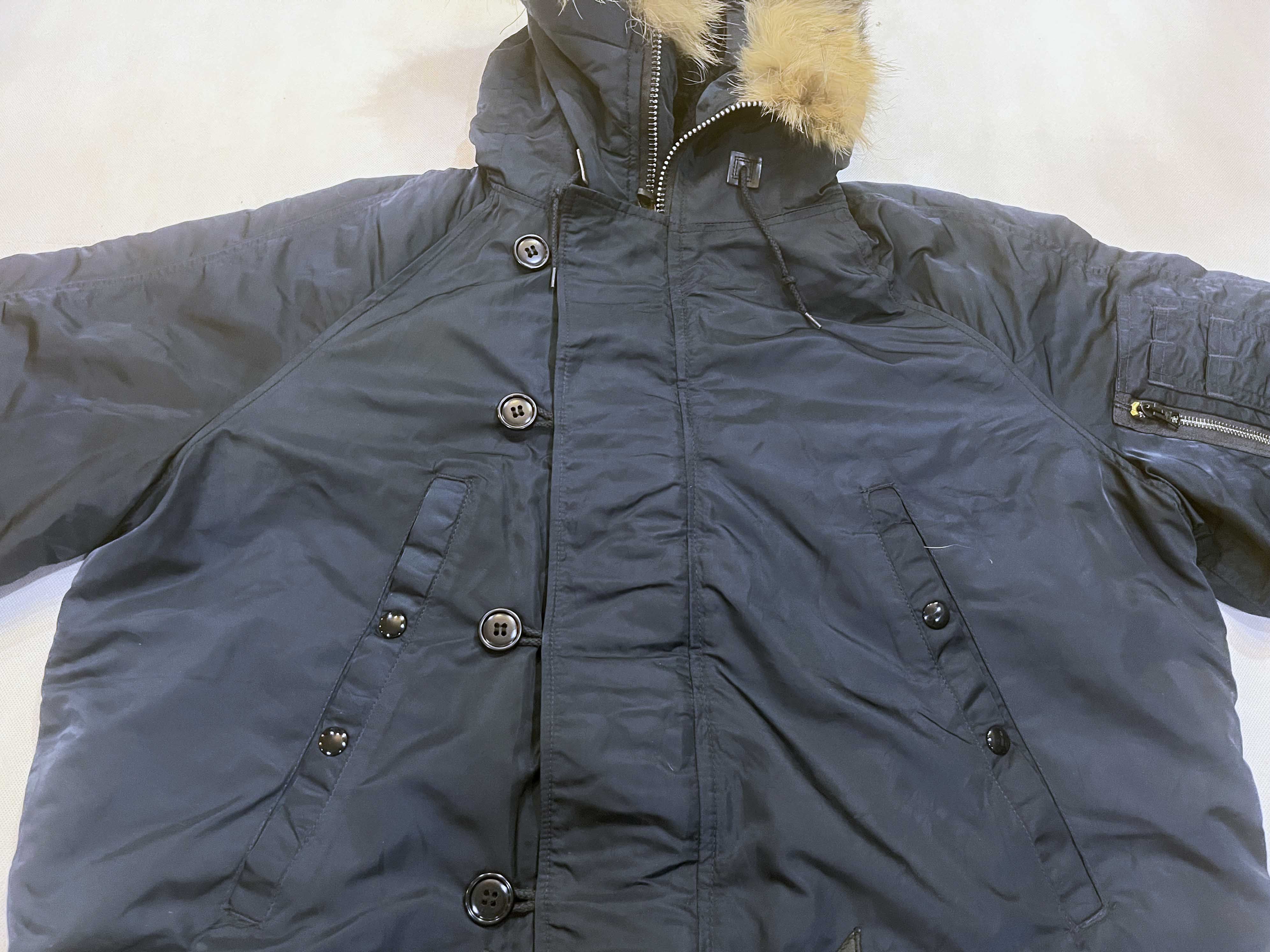 I. Spiewak And Sons Vintage Spiewak N-3B Parka Fur Hooded Coat Flight Jacket Size US L / EU 52-54 / 3 - 2 Thumbnail