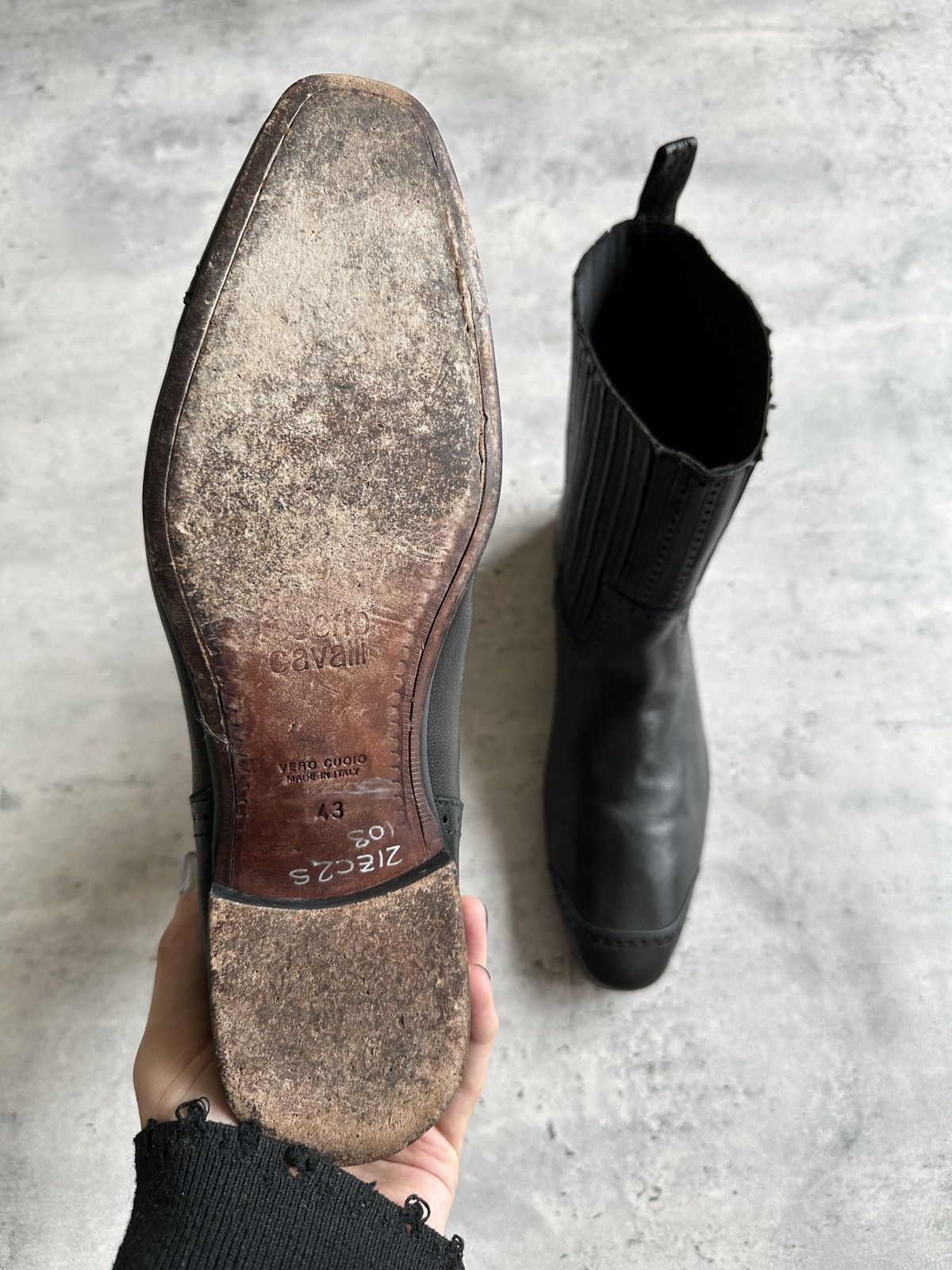 Roberto Cavalli 90s WESTERN COUTURE BOOTS Size US 10 / EU 43 - 4 Thumbnail