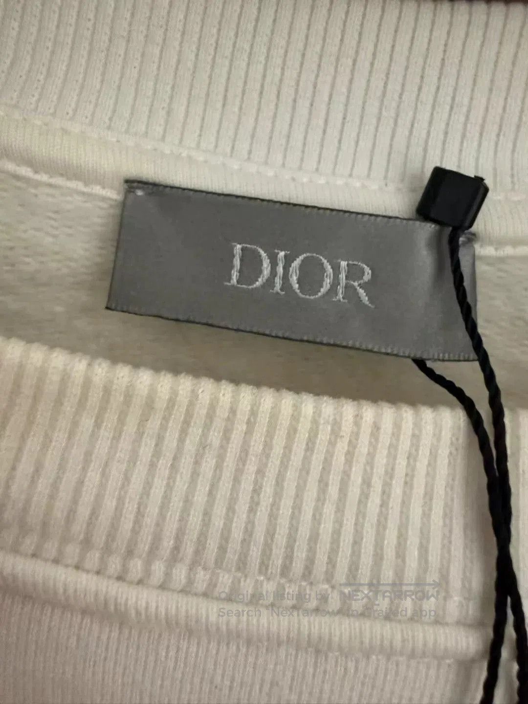 Japanese Brand Dior Stussy Collaboration Embroidered Bee Sweatshirt. Size US M / EU 48-50 / 2 - 3 Thumbnail