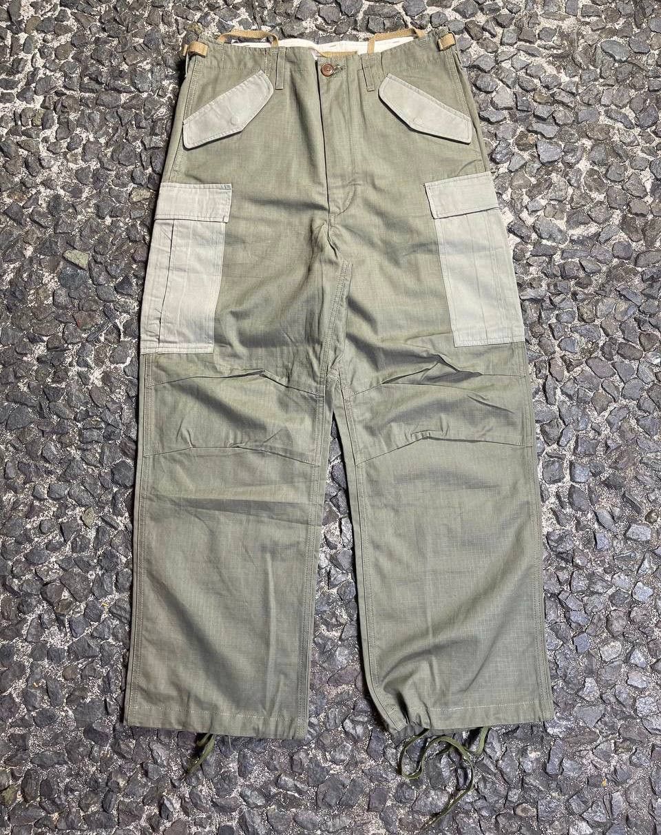 Nanamica Nanamica - Olive Drab Cargo Pants Size US 32 / EU 48 - 1 Thumbnail