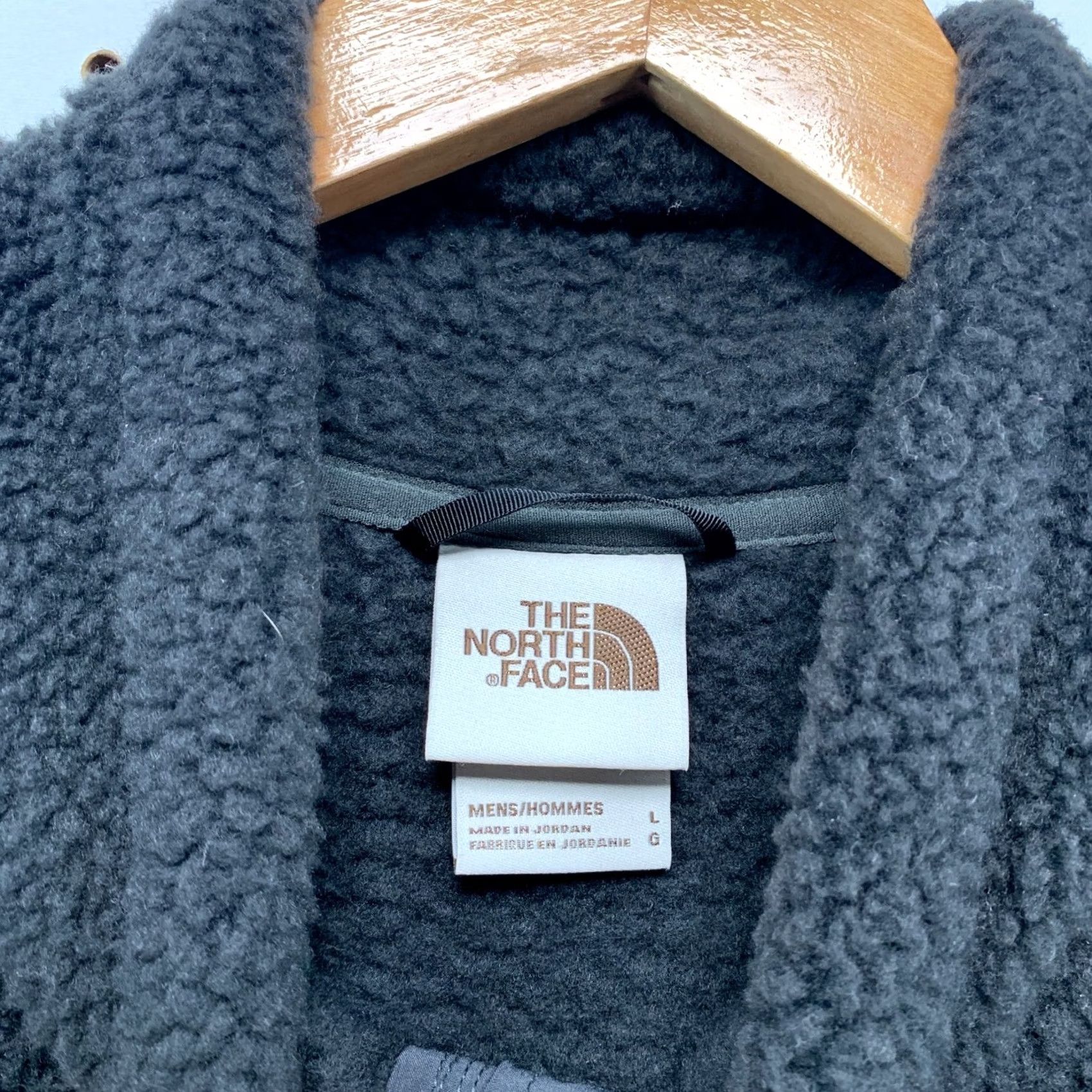 The North Face The North Face Fleece Jacket Mens Large Grey Full Zip Sherpa Deep Pile Size US L / EU 52-54 / 3 - 2 Thumbnail