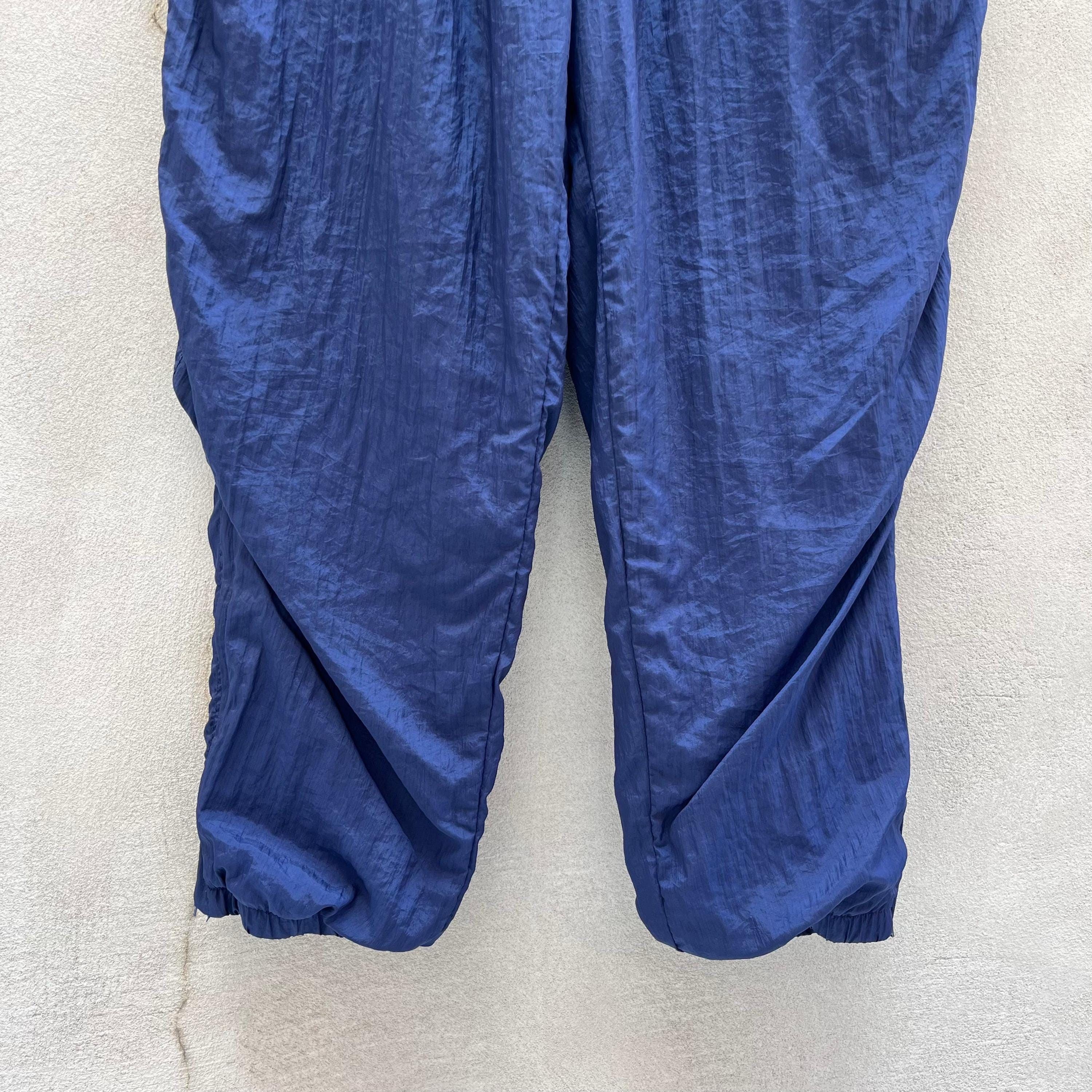 Nike × Vintage 90's Vintage Nike Nylon Track Pants Size US 29 - 2 Thumbnail