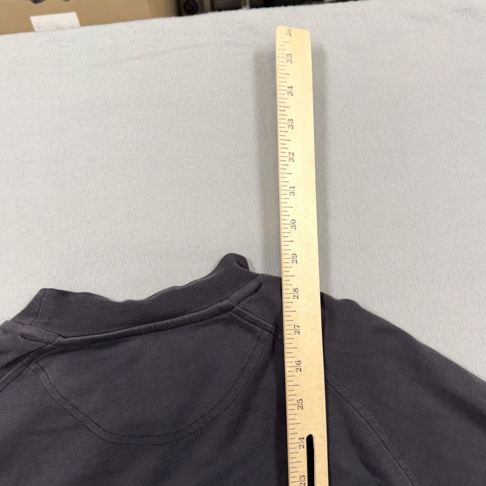 Peter Millar Peter Millar Shirt Mens Large Gray Long Sleeve Mock Neck Tee Size US L / EU 52-54 / 3 - 6 Thumbnail