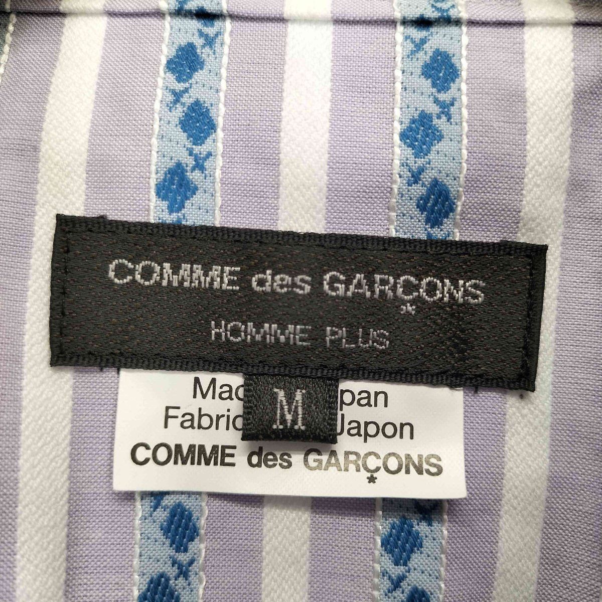 Comme des Garcons Homme Plus Comme des Garçons Homme Plus AW24 Sequin Striped Shirt Size US M / EU 48-50 / 2 - 6 Thumbnail