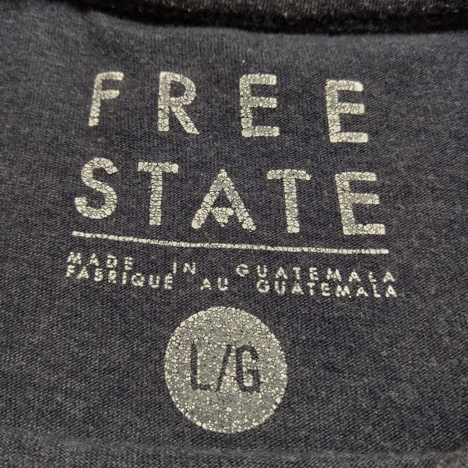 & Other Stories Free State T-Shirt L Men's MMXVI USA Short Sleeve Blue Size US L / EU 52-54 / 3 - 3 Thumbnail