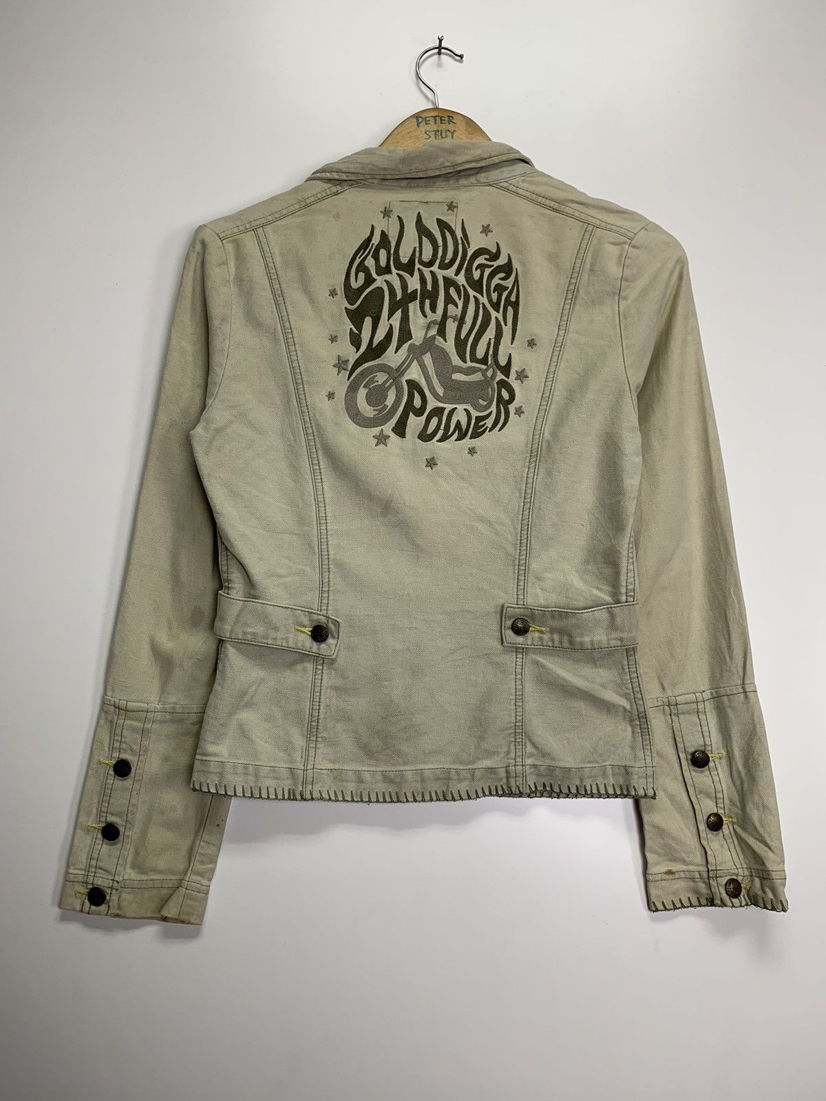 Japanese Brand × Vintage Golddigga cotton jacket Size US S / EU 44-46 / 1 - 11 Thumbnail