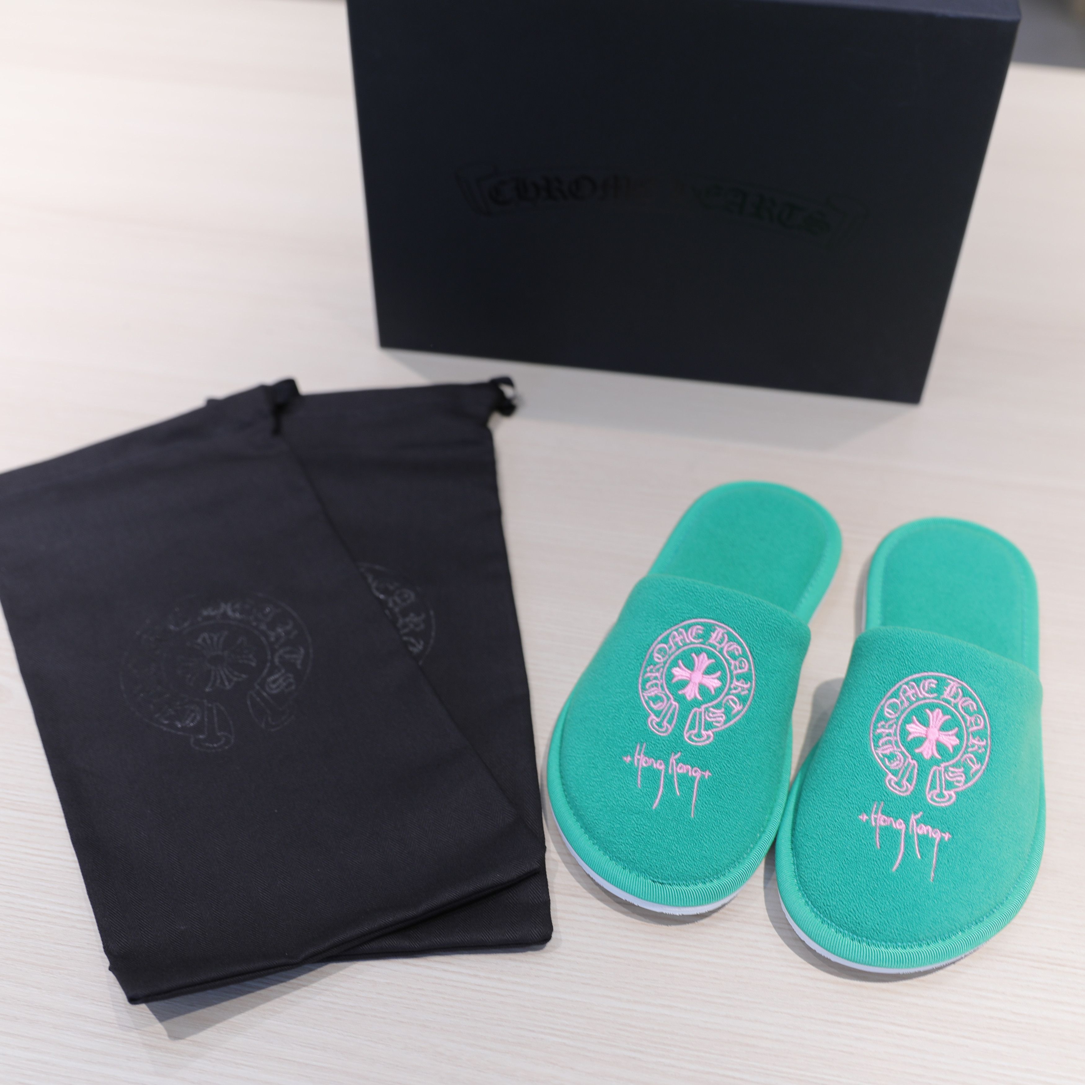Chrome Hearts Chrome Hearts Hotel Slippers Hong Kong Exclusive Size US 6 / EU 39 - 5 Thumbnail