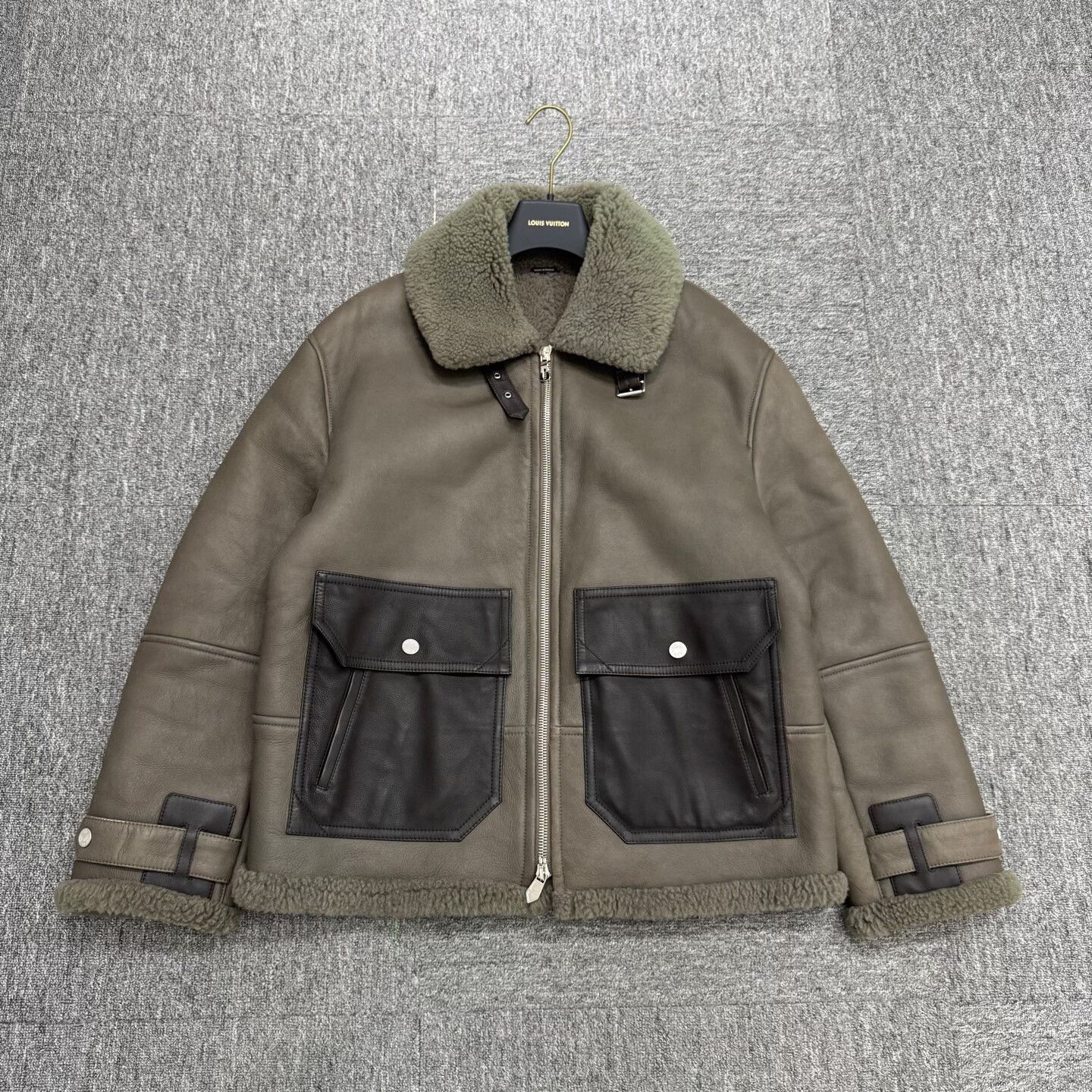 Hermes hermes shearling jacket size 50 Size US XL / EU 56 / 4 - 1 Thumbnail