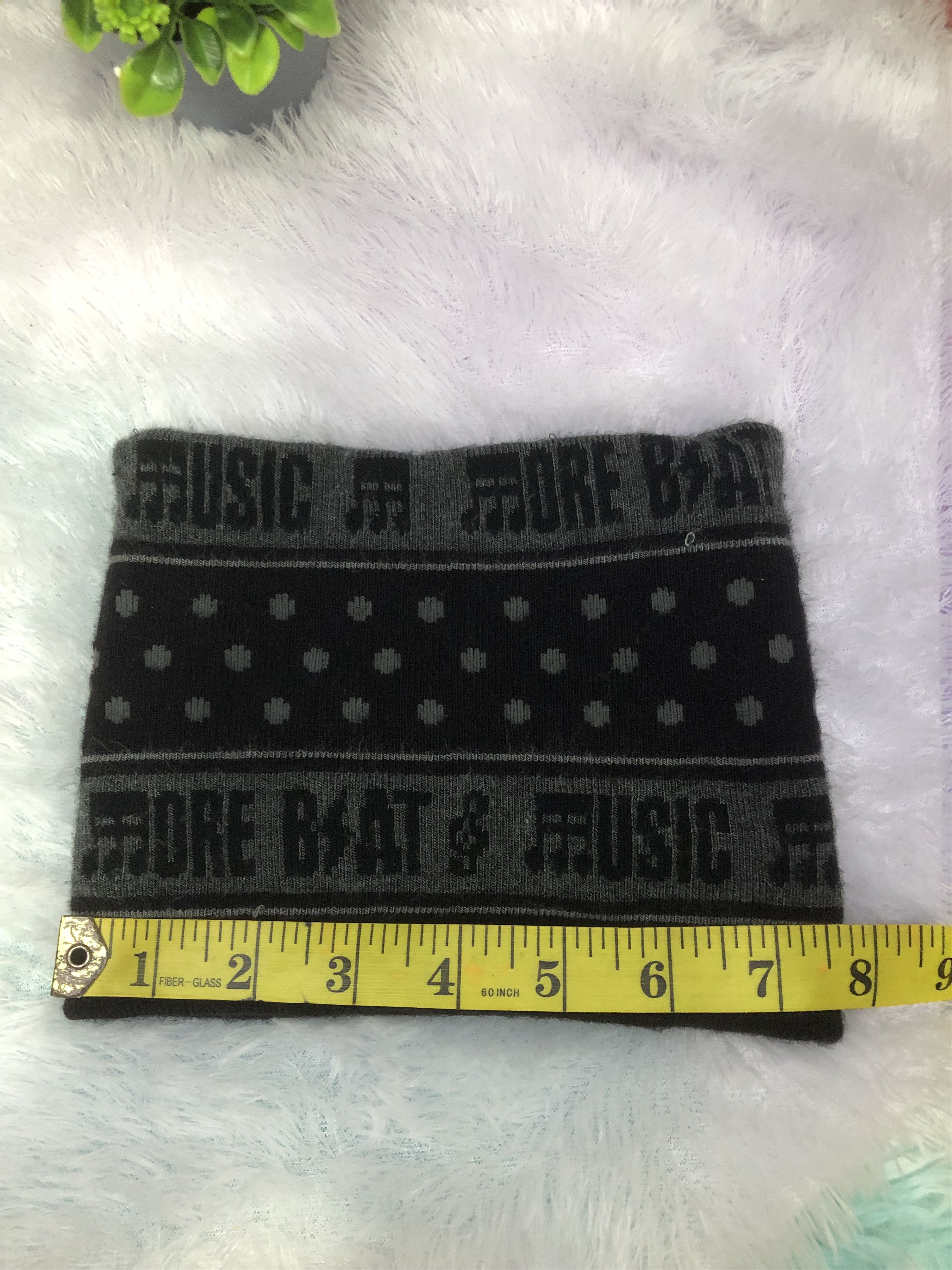 Japanese Brand Music Core Beat Knit Neck Gaiter / Beanie Size ONE SIZE - 6 Thumbnail