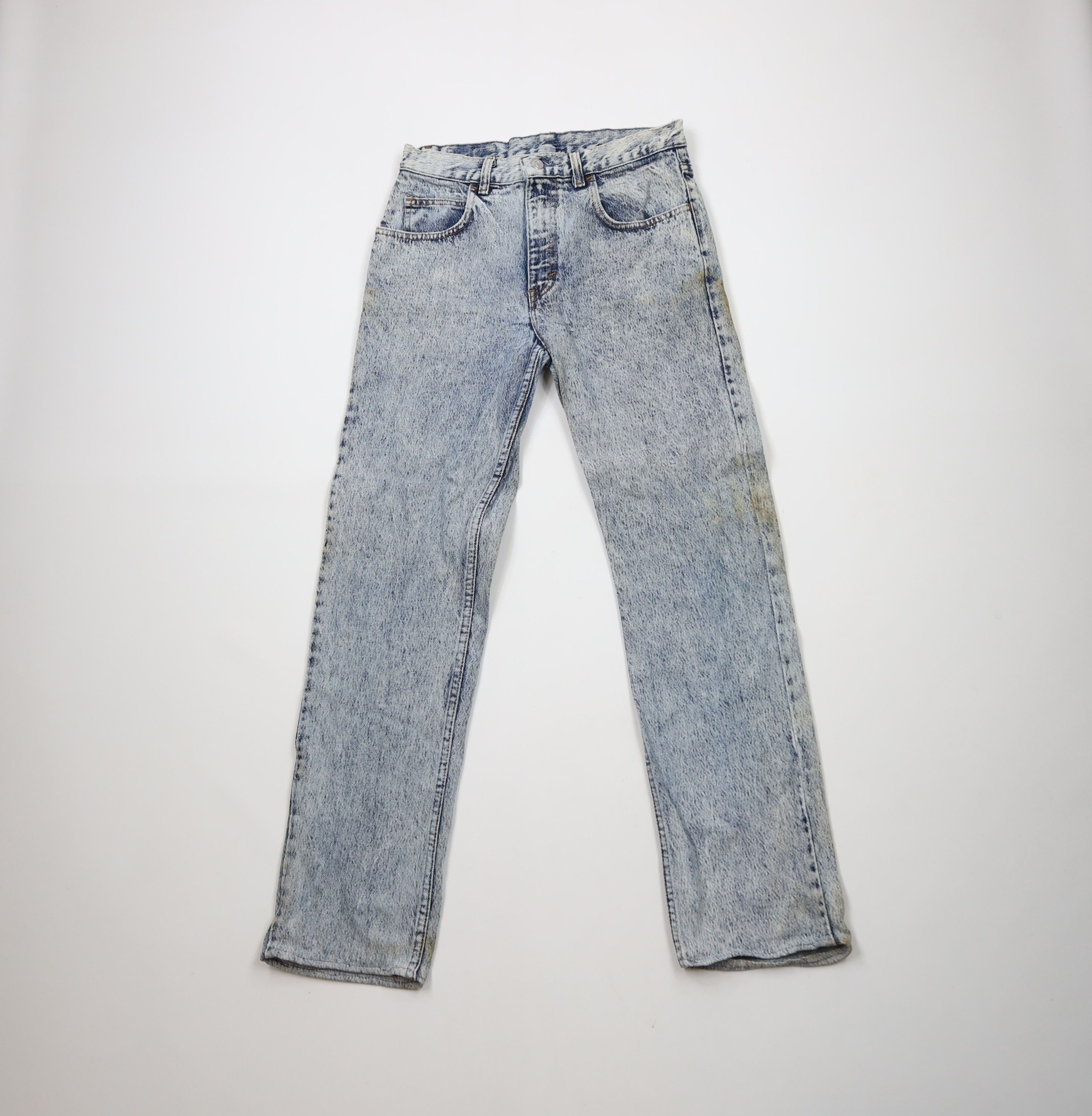 Vintage 90s Gap Acid Wash Straight Leg Denim Jeans USA