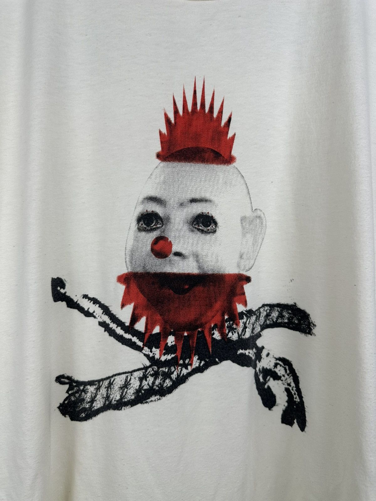 Japanese Brand × NADA Rebirth To Tabura Rasa Clown Punk Freak Tee Size US L / EU 52-54 / 3 - 3 Thumbnail