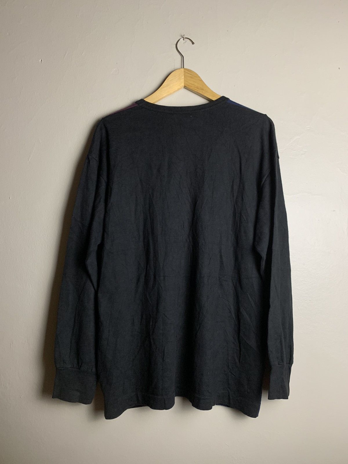 Comme des Garcons Homme Vintage 1997 Comme Des Garcons Homme Wool Patch Sweatshirt Size US L / EU 52-54 / 3 - 4 Thumbnail