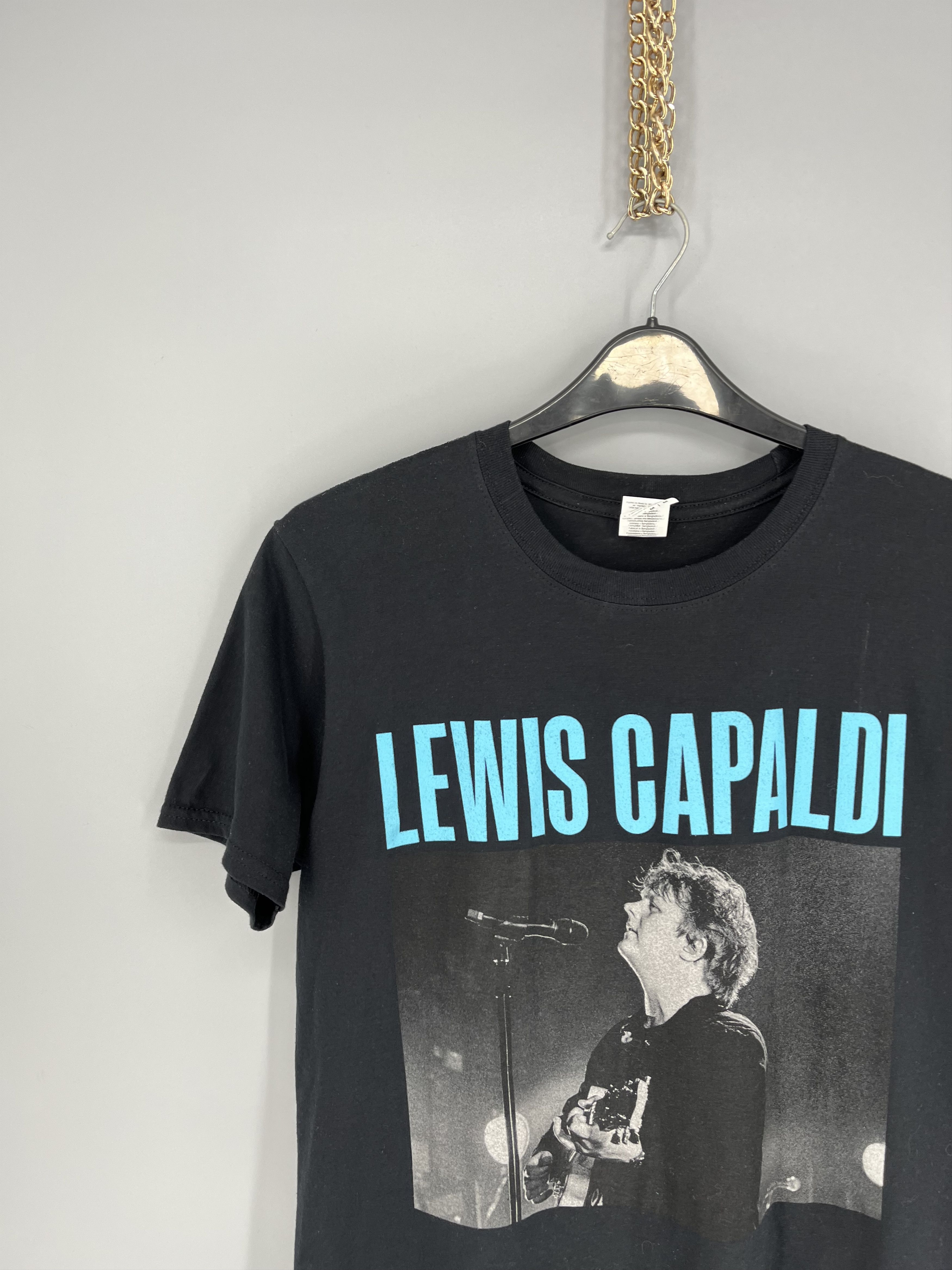 Band Tees × Vintage Mens Lewis Capaldi Vintage T-Shirt Band Tee Size M Size US M / EU 48-50 / 2 - 4 Thumbnail