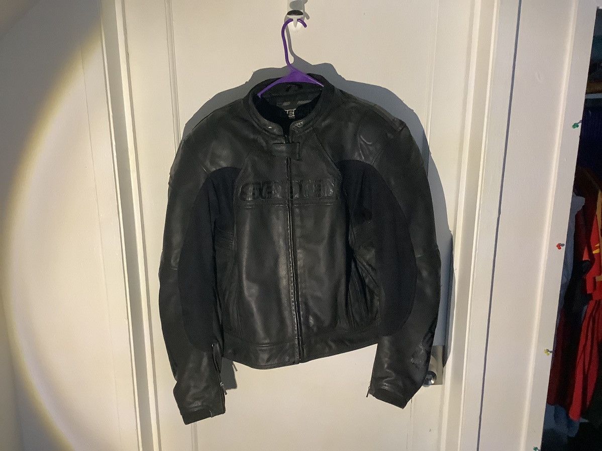 Vintage Sedici Leather Biker Jacket Size US M / EU 48-50 / 2 - 1 Thumbnail
