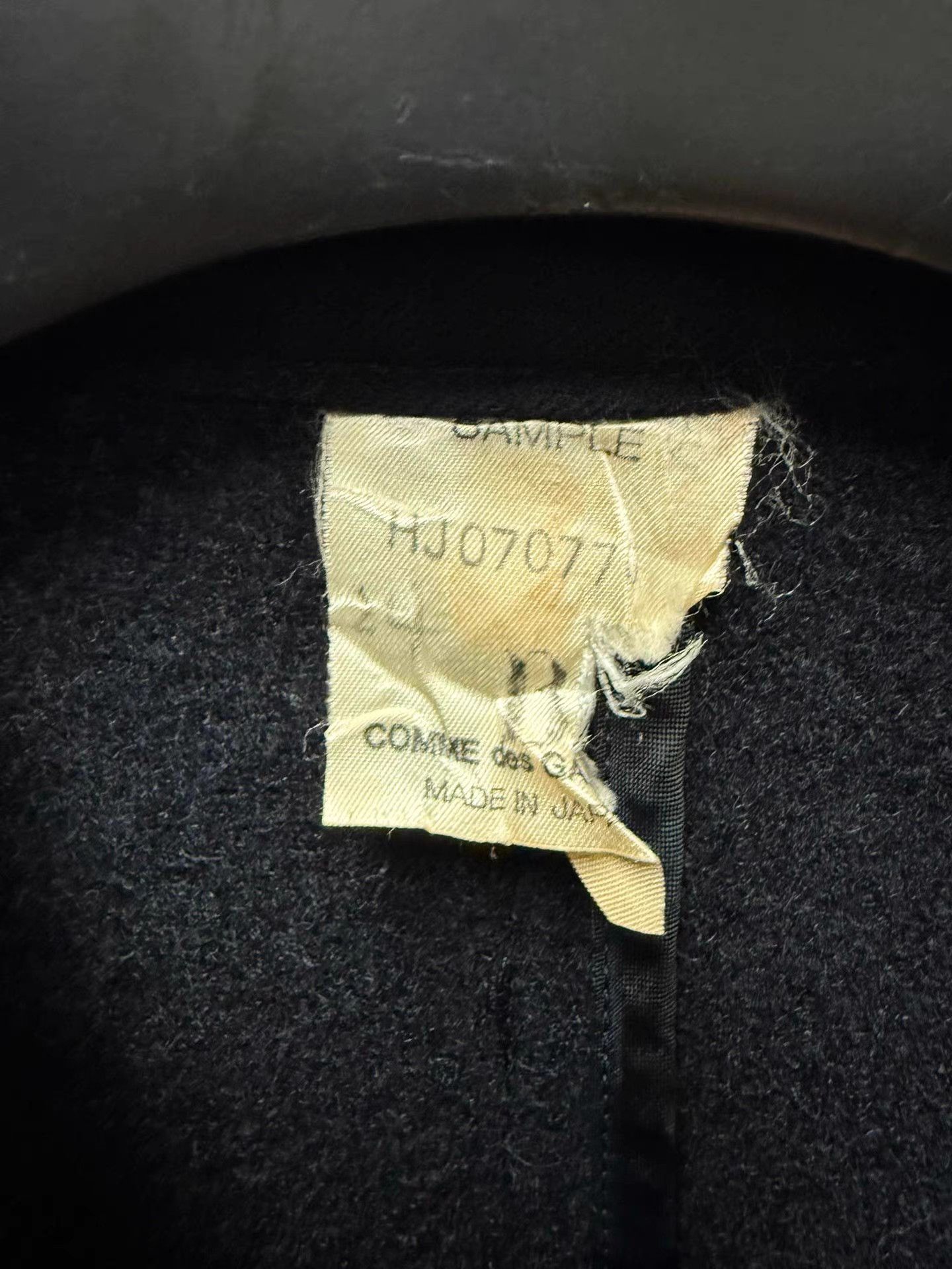 Comme des Garcons Homme CDG Homme 90s Wool 3-Pocket Coat K20 Size US M / EU 48-50 / 2 - 5 Thumbnail