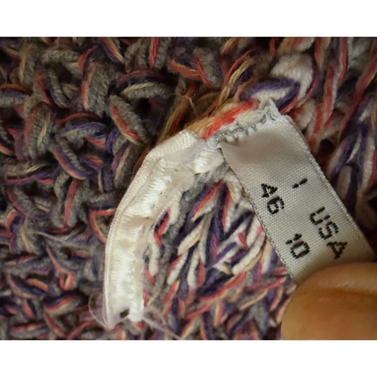 See by Chloe See by Chloe two tone melange crochet drape cardigan size 10 Size L / US 10 / IT 46 - 10 Thumbnail
